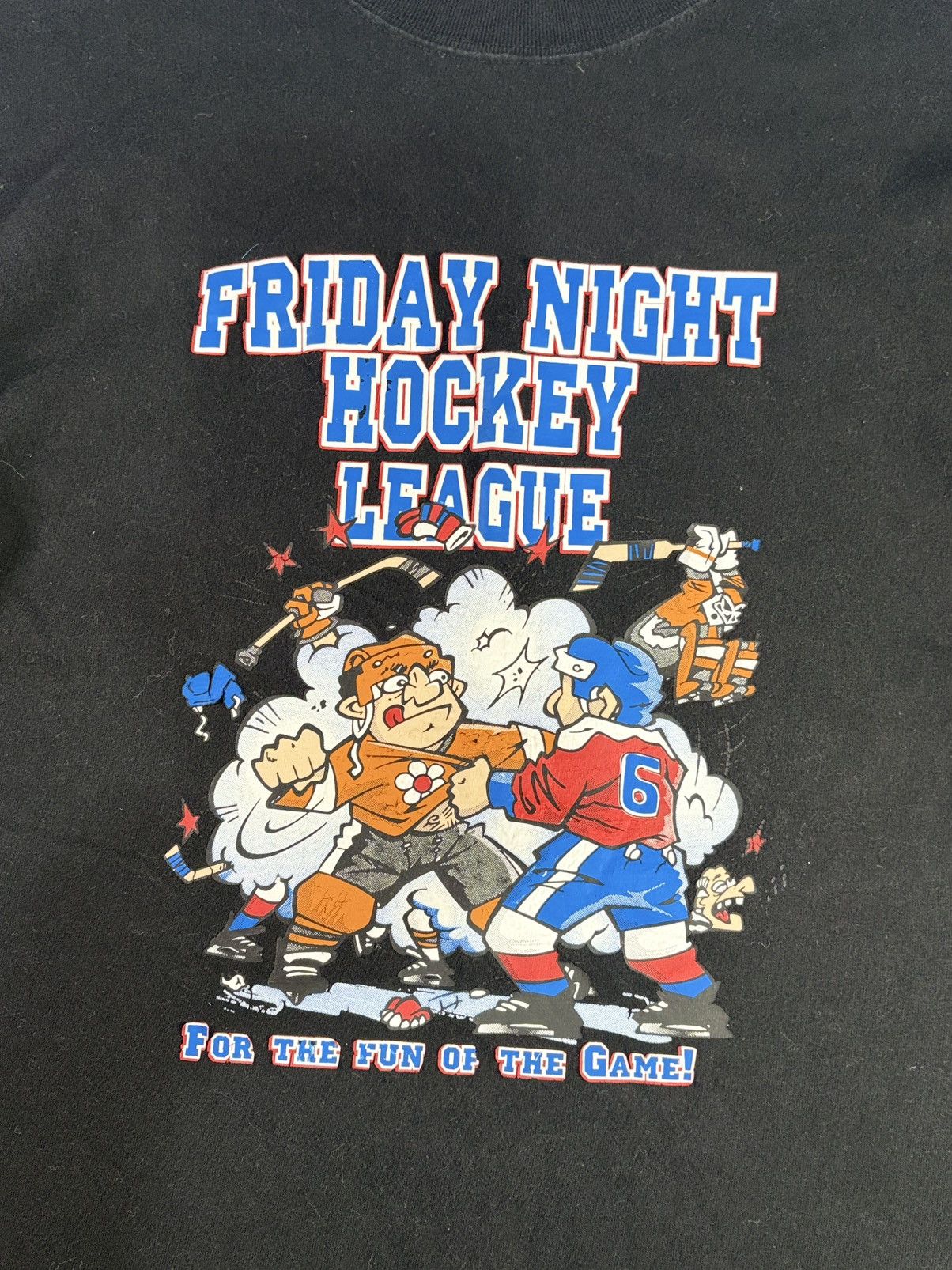 Vintage Vintage Friday Night Hockey League Tee | $20 Size US XL / EU 56 / 4 - 5 Thumbnail