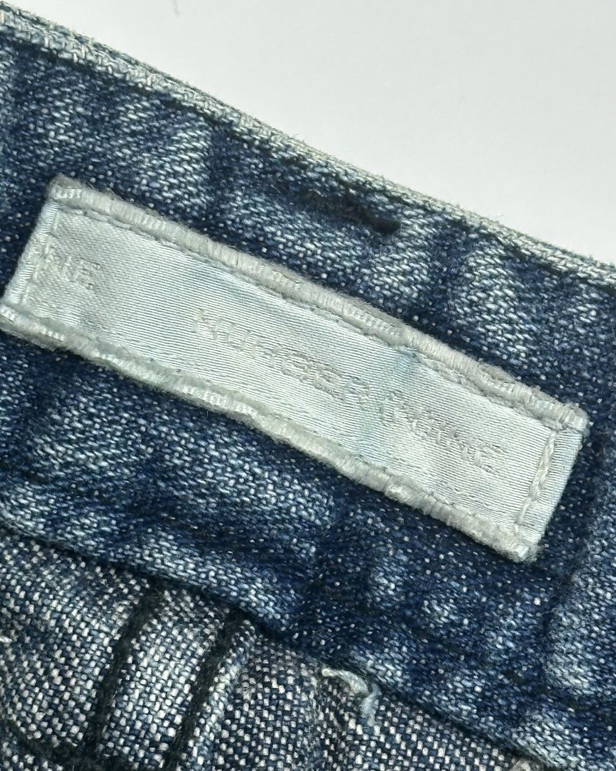 Number (N)ine Number (N)ine SS01 Time Migration Bell Bottom Flared Jeans Size US 26 / EU 42 - 4 Thumbnail
