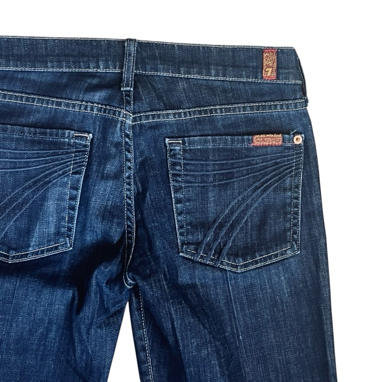 7 For All Mankind 7 For All Mankind Dojo Women’s Sz 28 Crop Jeans Dark Wash Size 28" / US 6 / IT 42 - 9 Thumbnail