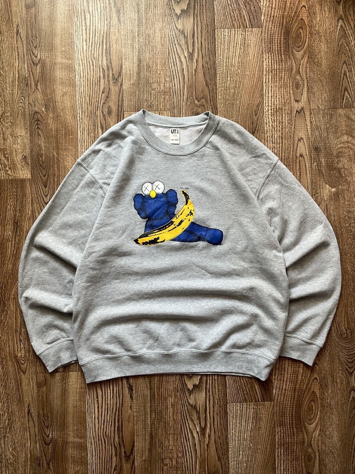 Kaws × Uniqlo Uniqlo Kaws Andy Warhol Crewneck Small Size US L / EU 52-54 / 3 - 1 Thumbnail