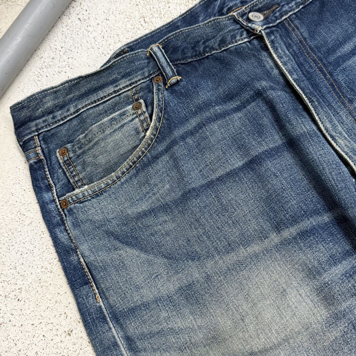 Levi's Levis 505 Distressed Whiskering Denim Pants Size US 42 / EU 58 - 8 Thumbnail