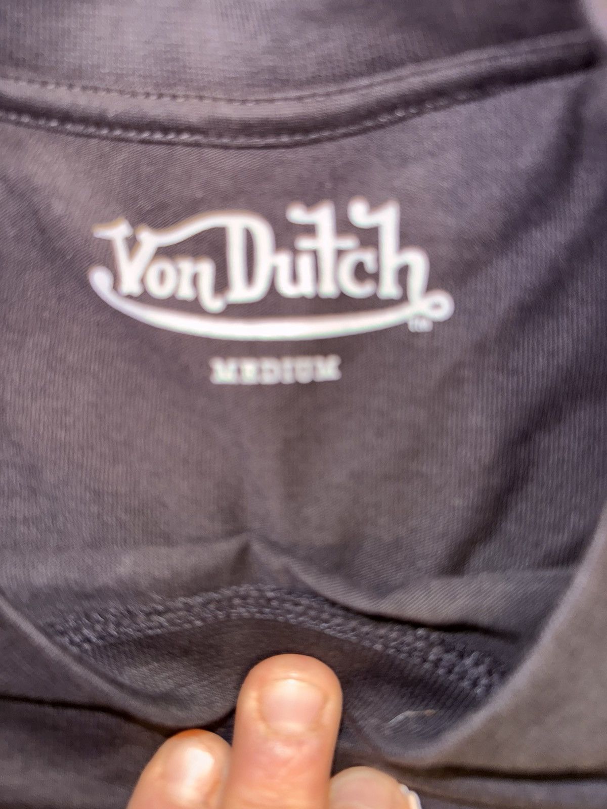 Von Dutch Von Dutch Unisex Pink Star Crew Neck T-Shirt Black Size US M / EU 48-50 / 2 - 2 Thumbnail