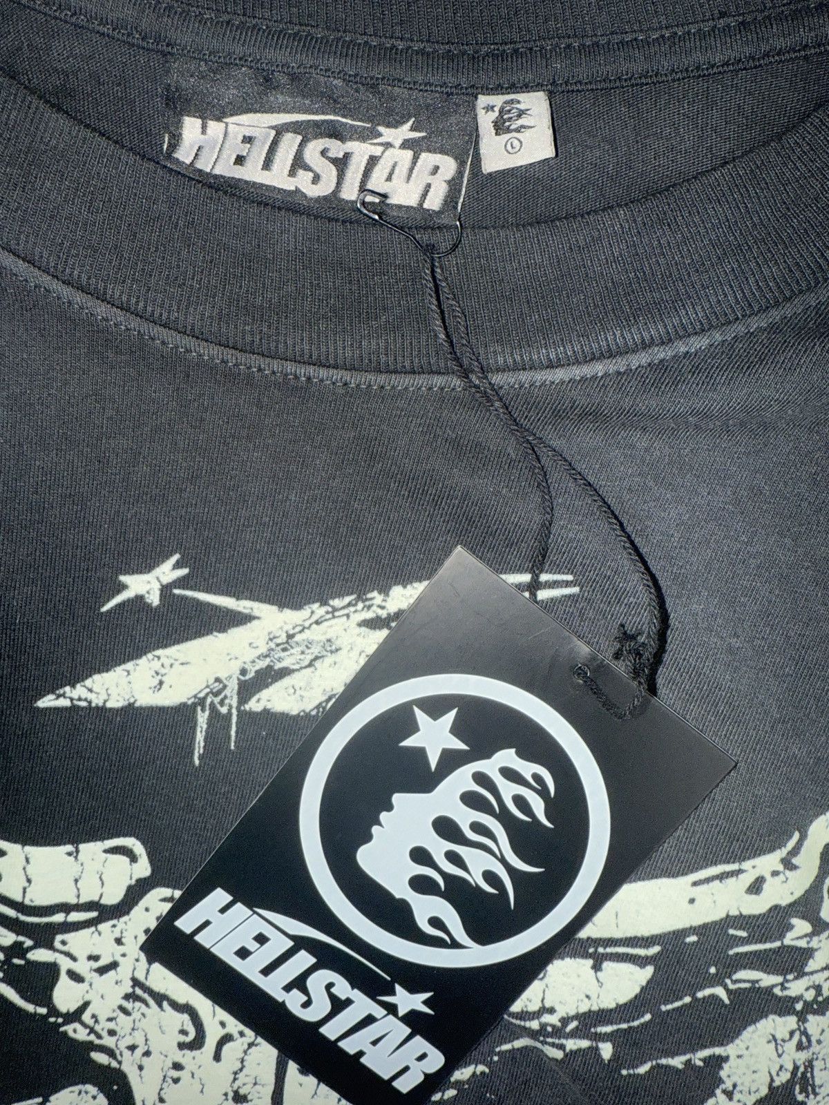 HELLSTAR Hellstar Skeleton Long Sleeve T-shirt Size US L / EU 52-54 / 3 - 7 Thumbnail