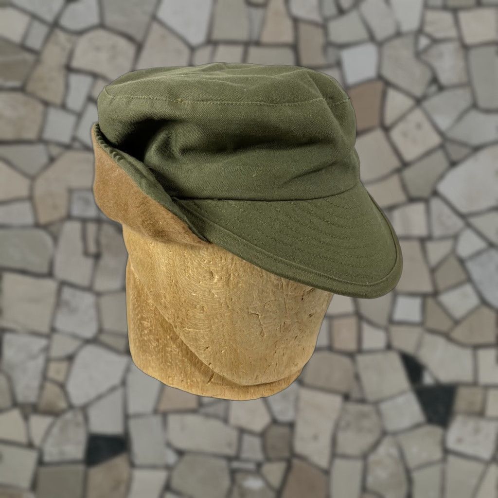 Vintage VINTAGE 1950s USN Navy Cold Weather Cap 6 3/4 Cap 6 3/4 Mens? Size ONE SIZE - 1 Thumbnail