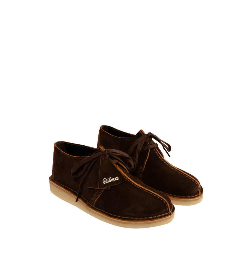 Clarks o1h1sh10525 Desert Trek Scuff Off Shoes in Dark Brown Size US 10 / EU 43 - 2 Thumbnail
