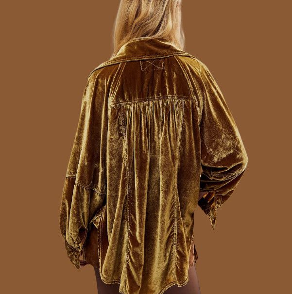 Free People Free People Velvet Knight Skies in Terra Cotta ( M ) Size M / US 6-8 / IT 42-44 - 2 Thumbnail