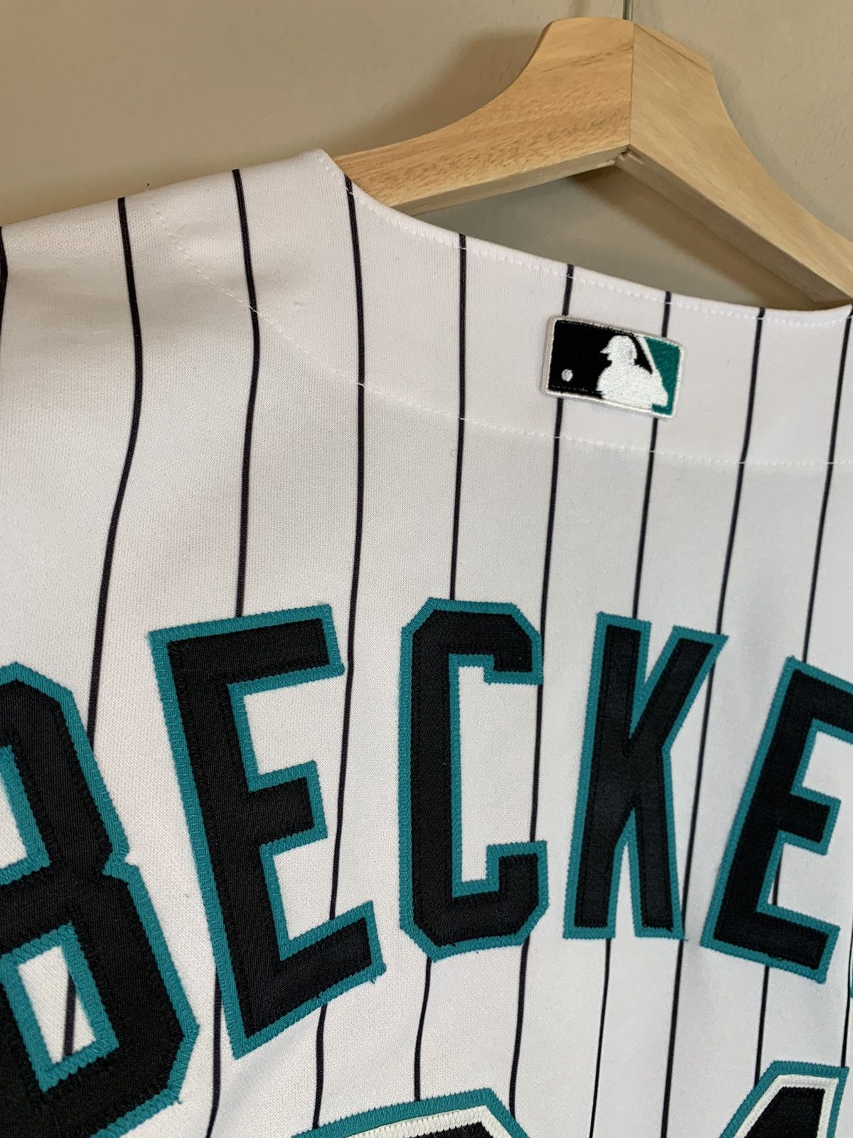 MLB × Russell Athletic × Vintage RARE Vintage Josh Beckett Florida Marlins MLB Russell Jersey Size US L / EU 52-54 / 3 - 7 Thumbnail