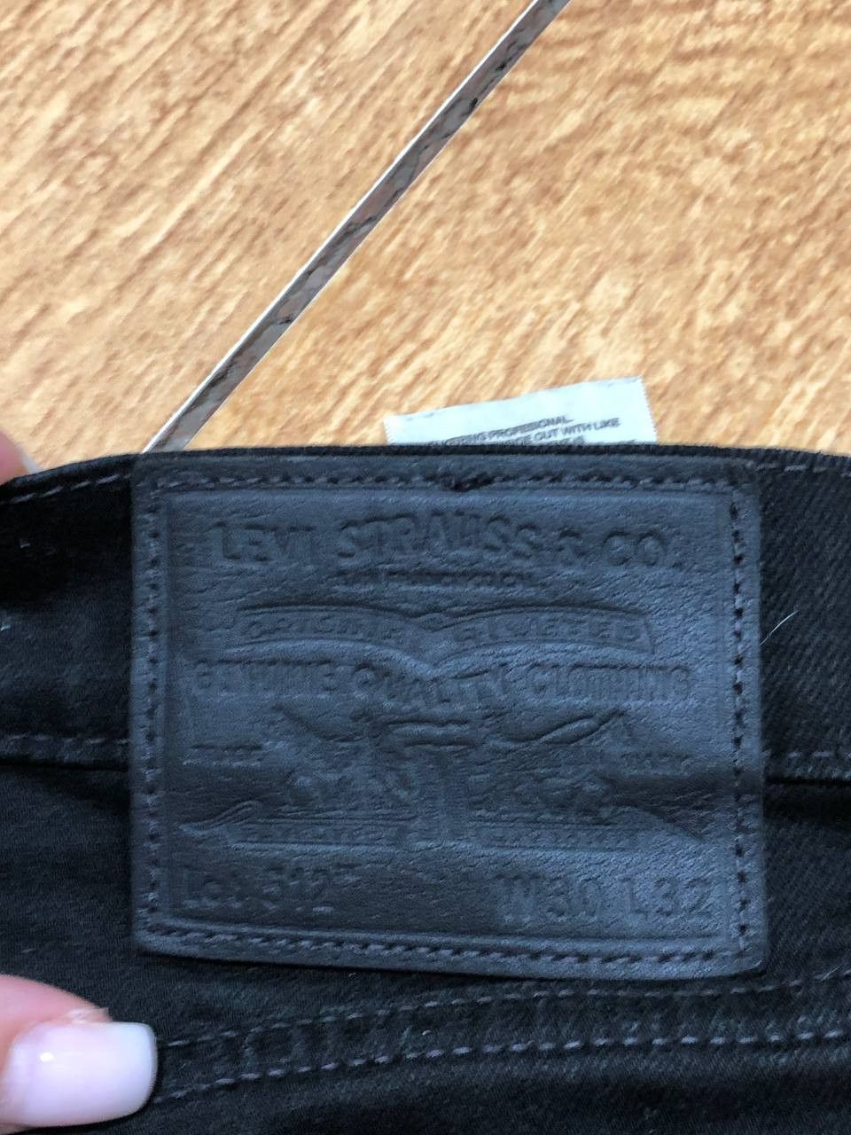 Levi's Vintage jeans Levi's 512 black crazy Y2K w30 streetwear Size US 30 / EU 46 - 5 Thumbnail