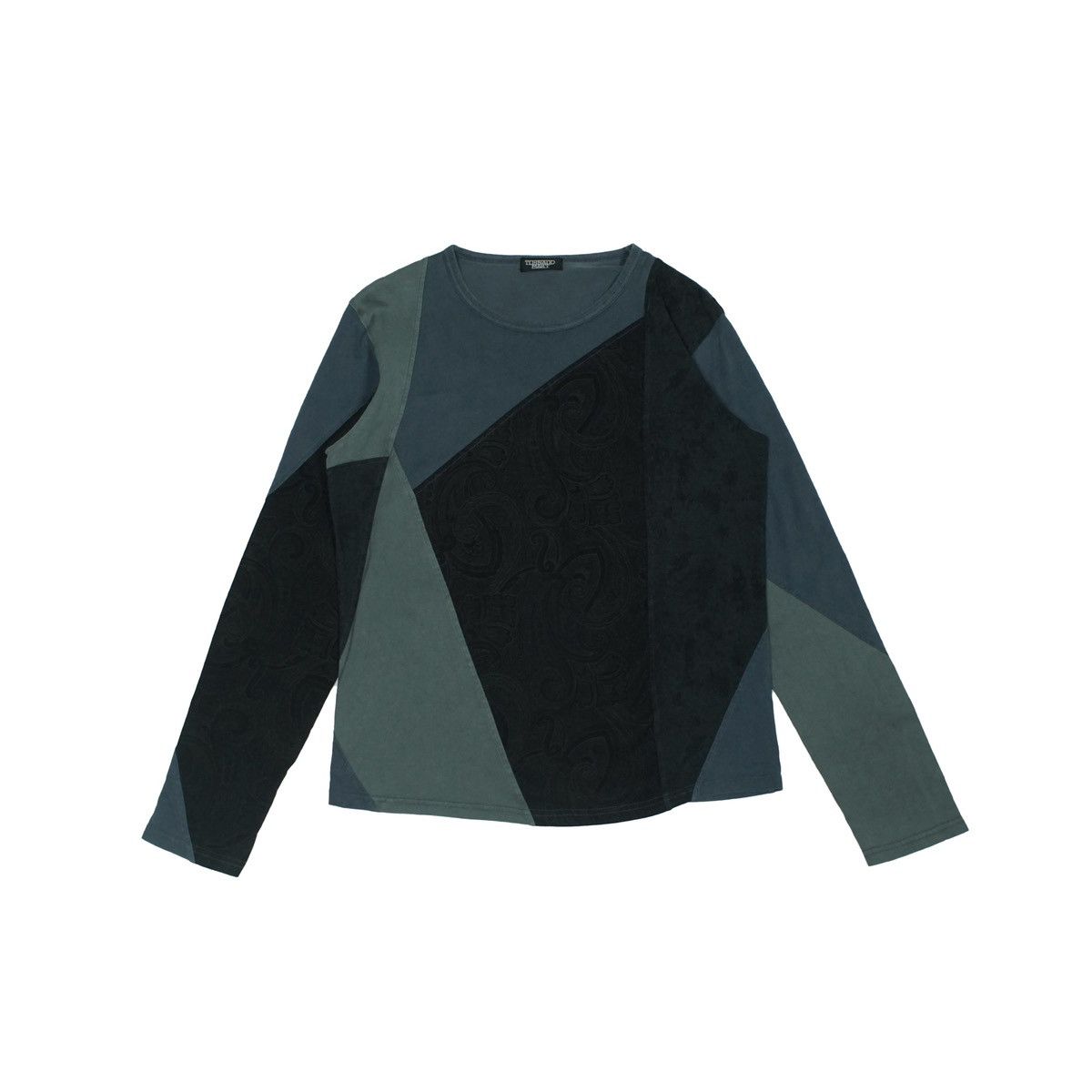 Tornado Mart *NoTariff Tornado Mart Japan Patchwork LS Tops Size ONE SIZE - 1 Thumbnail