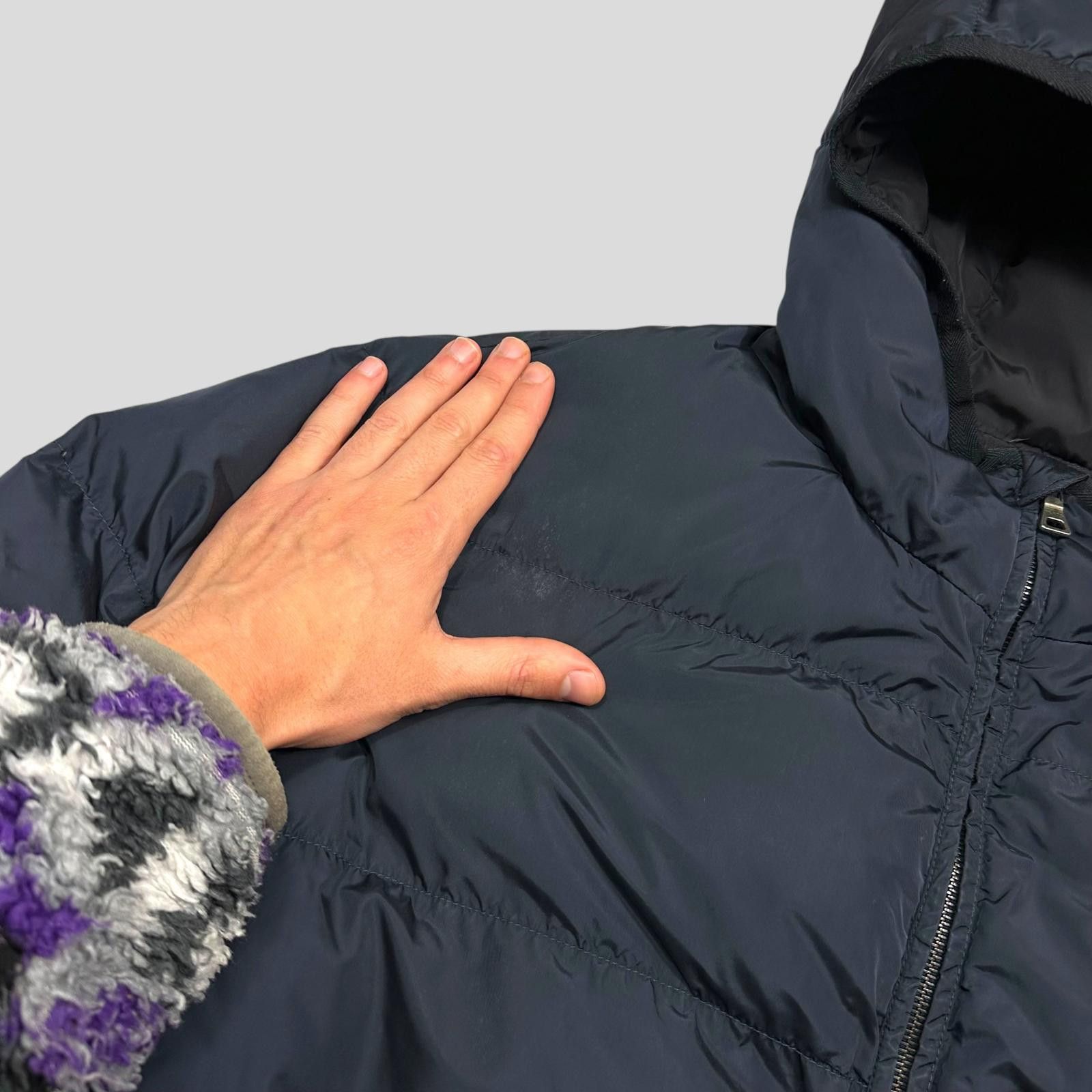 Prada Prada 2011 Red Tab Nylon Goose Down Puffer Jacket - IT52 (L) Size US L / EU 52-54 / 3 - 5 Thumbnail