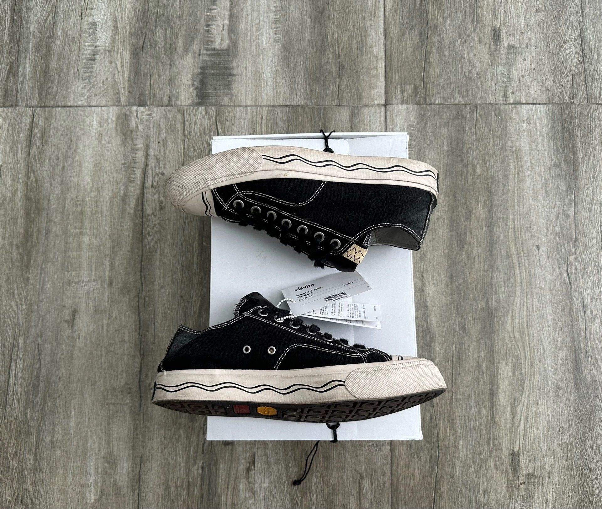Visvim VISVIM 23AW SEEGER LO us8.5 black Size US 8.5 / EU 41-42 - 4 Thumbnail