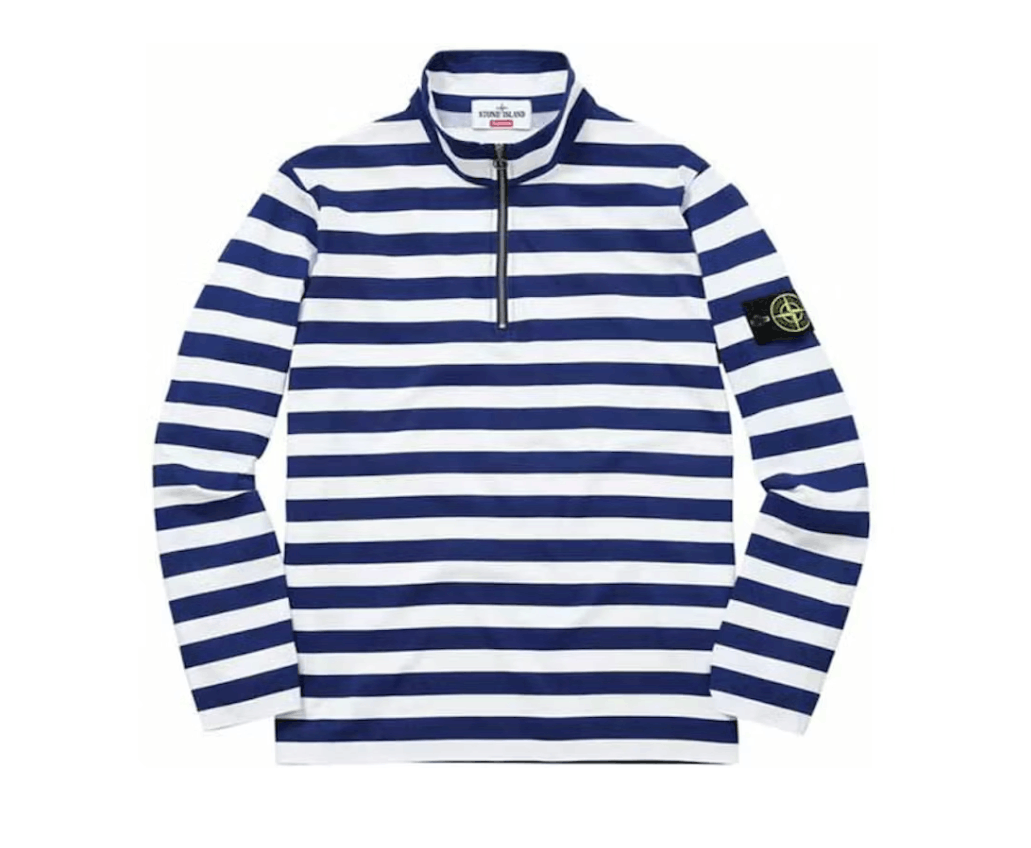 Stone Island Supreme Stone Island Quarter Zip Long Sleeve Top Size US L / EU 52-54 / 3 - 1 Thumbnail