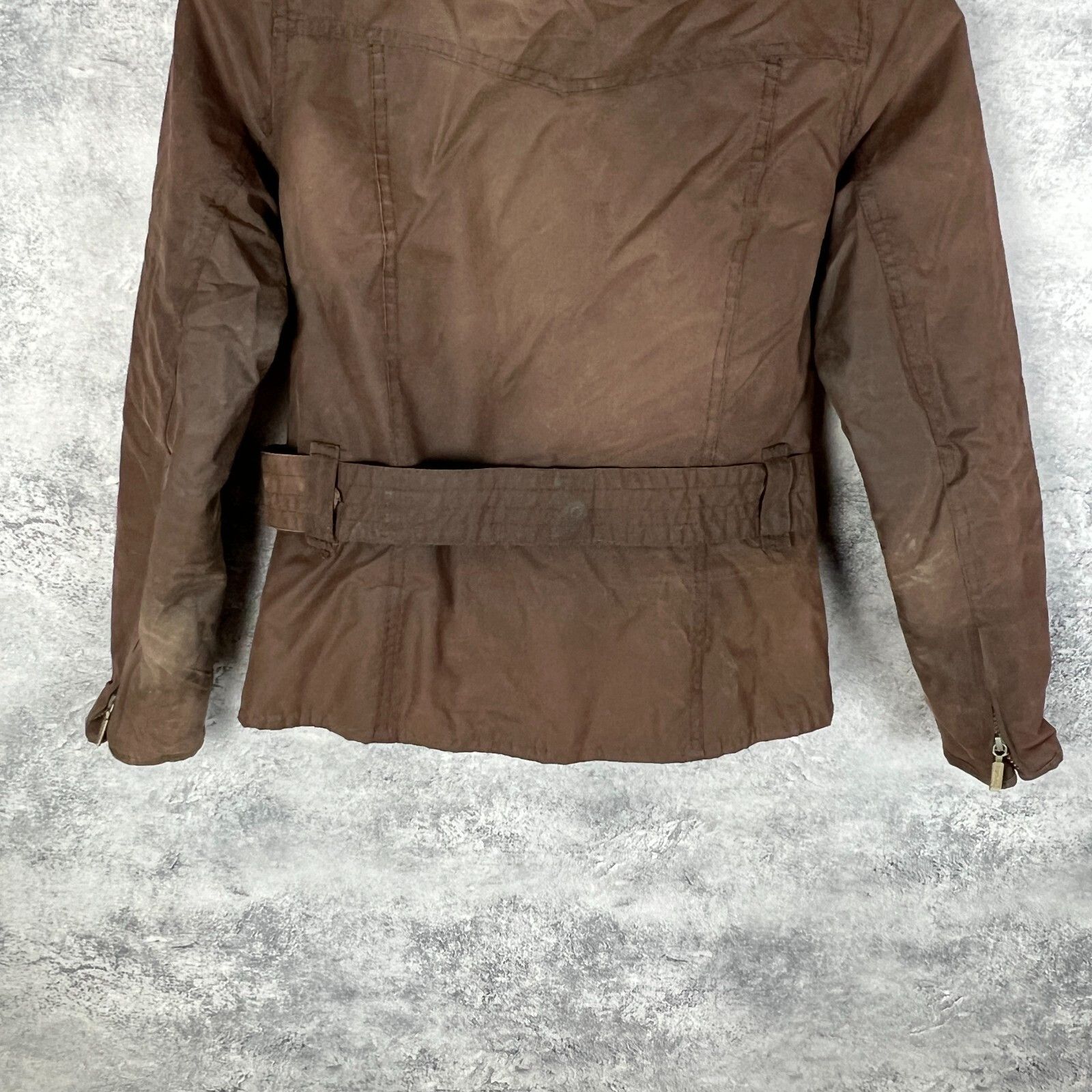 Barbour Barbour International Waxed Jacket Women's Size 4 Brown ` Size S / US 4 / IT 40 - 11 Thumbnail