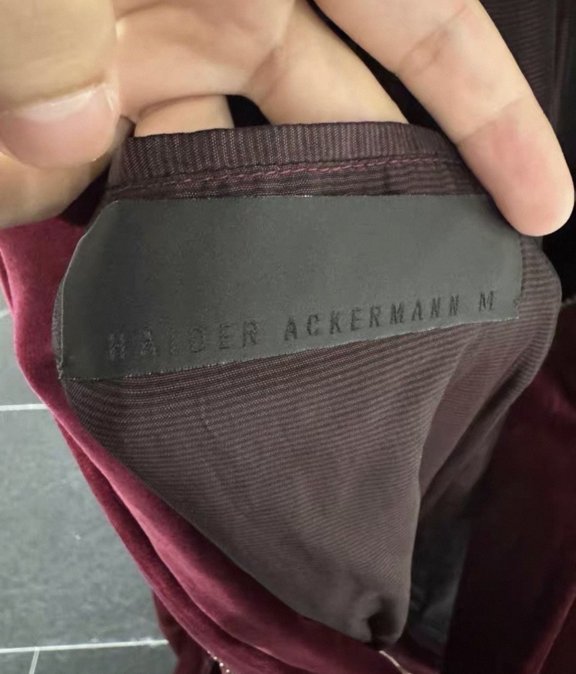 Haider Ackermann Haider Ackermann Velvet 2409-Nextarrow Size US M / EU 48-50 / 2 - 3 Thumbnail