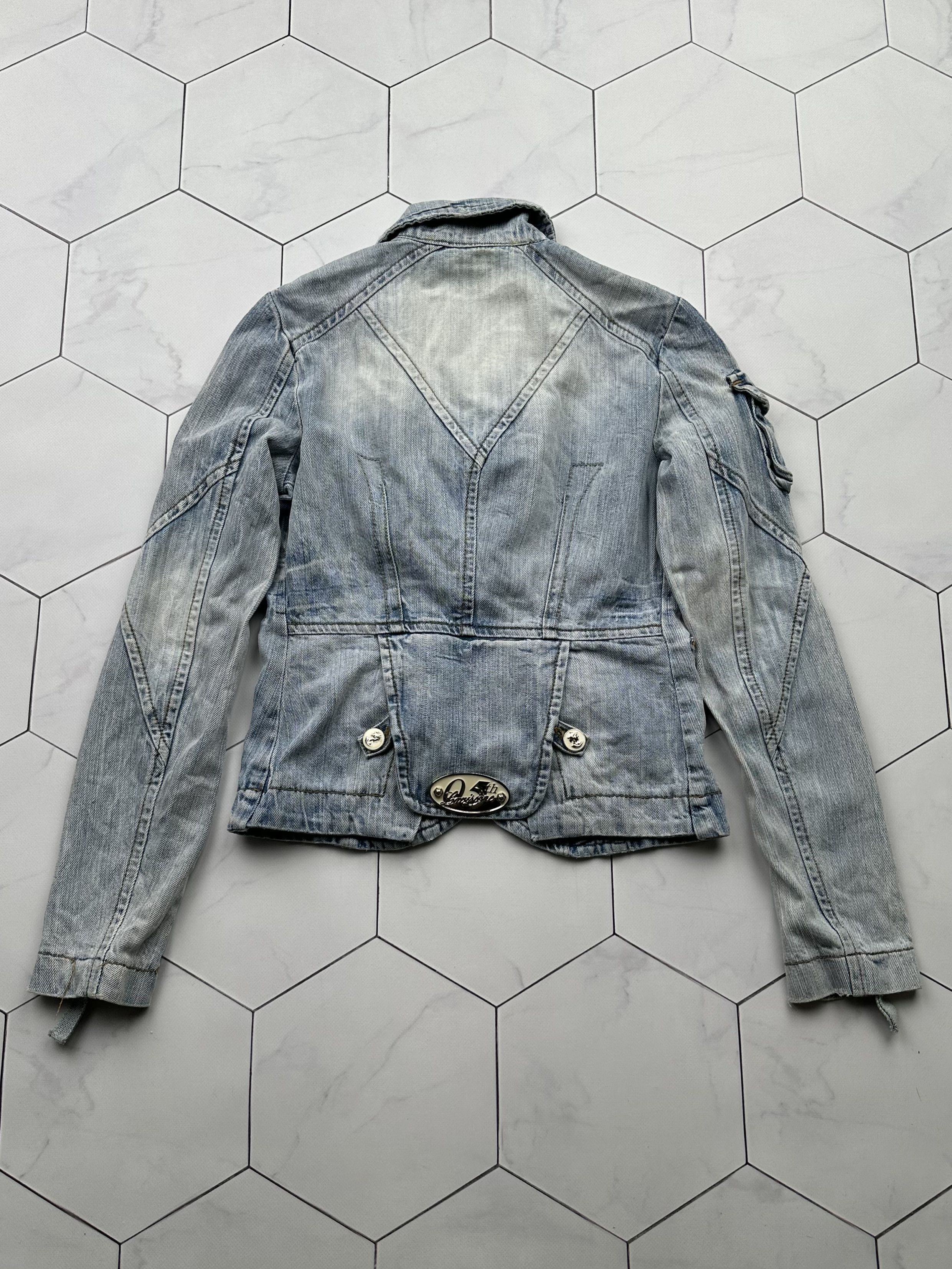 Japanese Brand Vintage Denim Jacket (B371)E2 Size S / US 4 / IT 40 - 5 Thumbnail