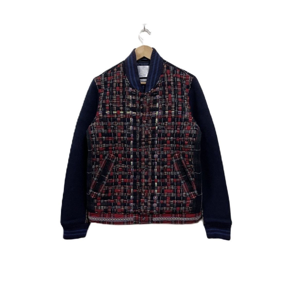 Beauty Beast White Raven Tokyo Jacket Wool Sashiko Kapital Inspired Size US L / EU 52-54 / 3 - 1 Thumbnail