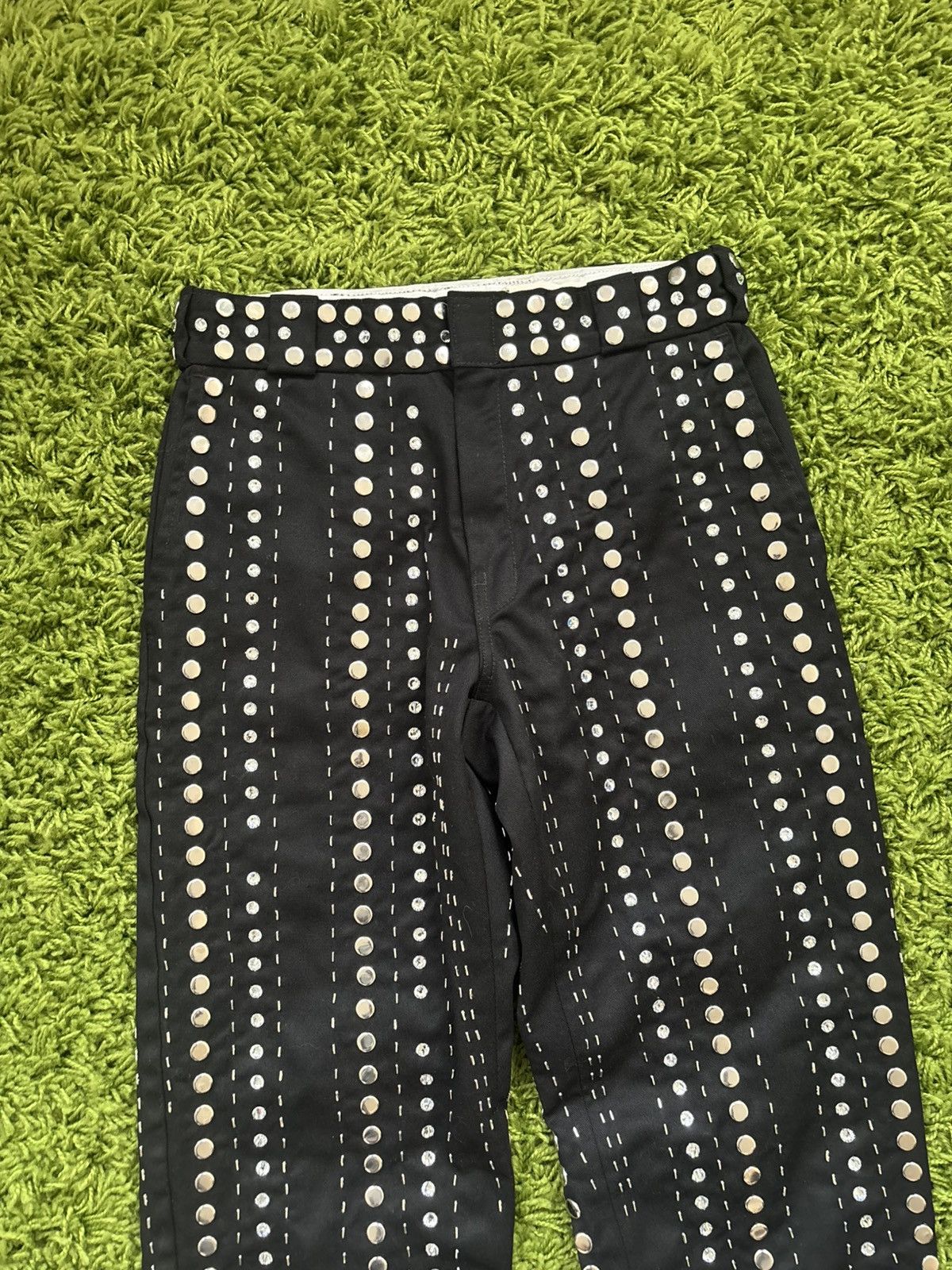 Gucci Gucci Vault Dickies FW2022 Heavy Embellished 874 Work Pants Size US 28 / EU 44 - 2 Thumbnail