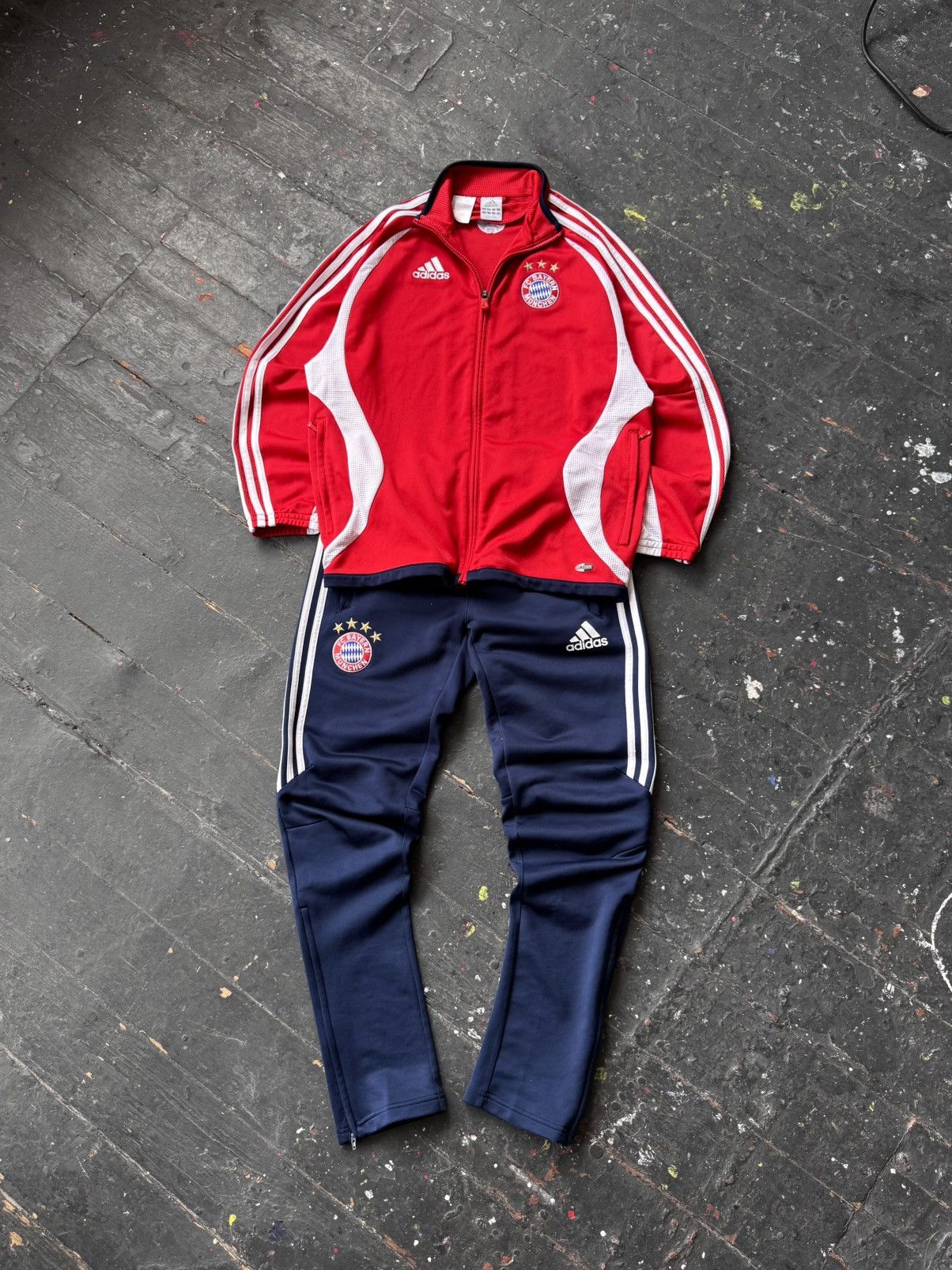 Adidas Vintage Adidas FC Bayern Munchen Track Zip Jacket Soccer Size US XS / EU 42 / 0 - 20 Thumbnail