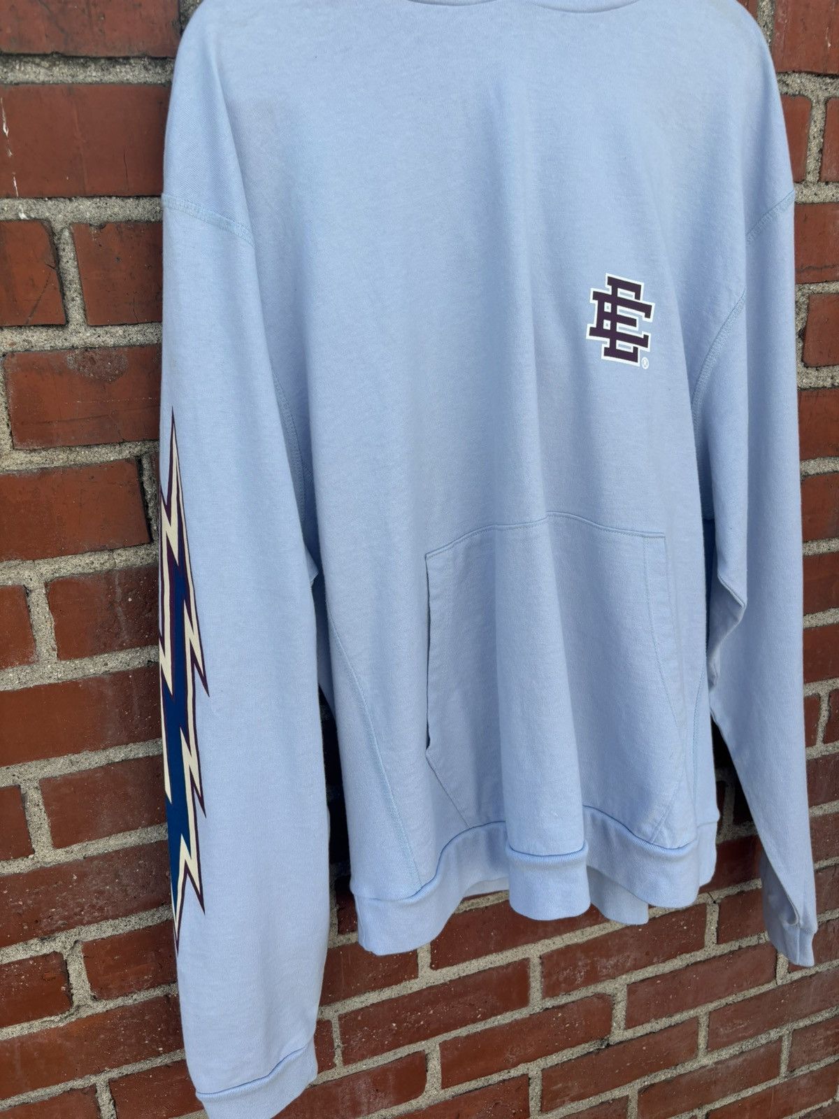 Eric Emanuel Eric Emmanuel Blue Bolt hoodie Size US S / EU 44-46 / 1 - 3 Thumbnail