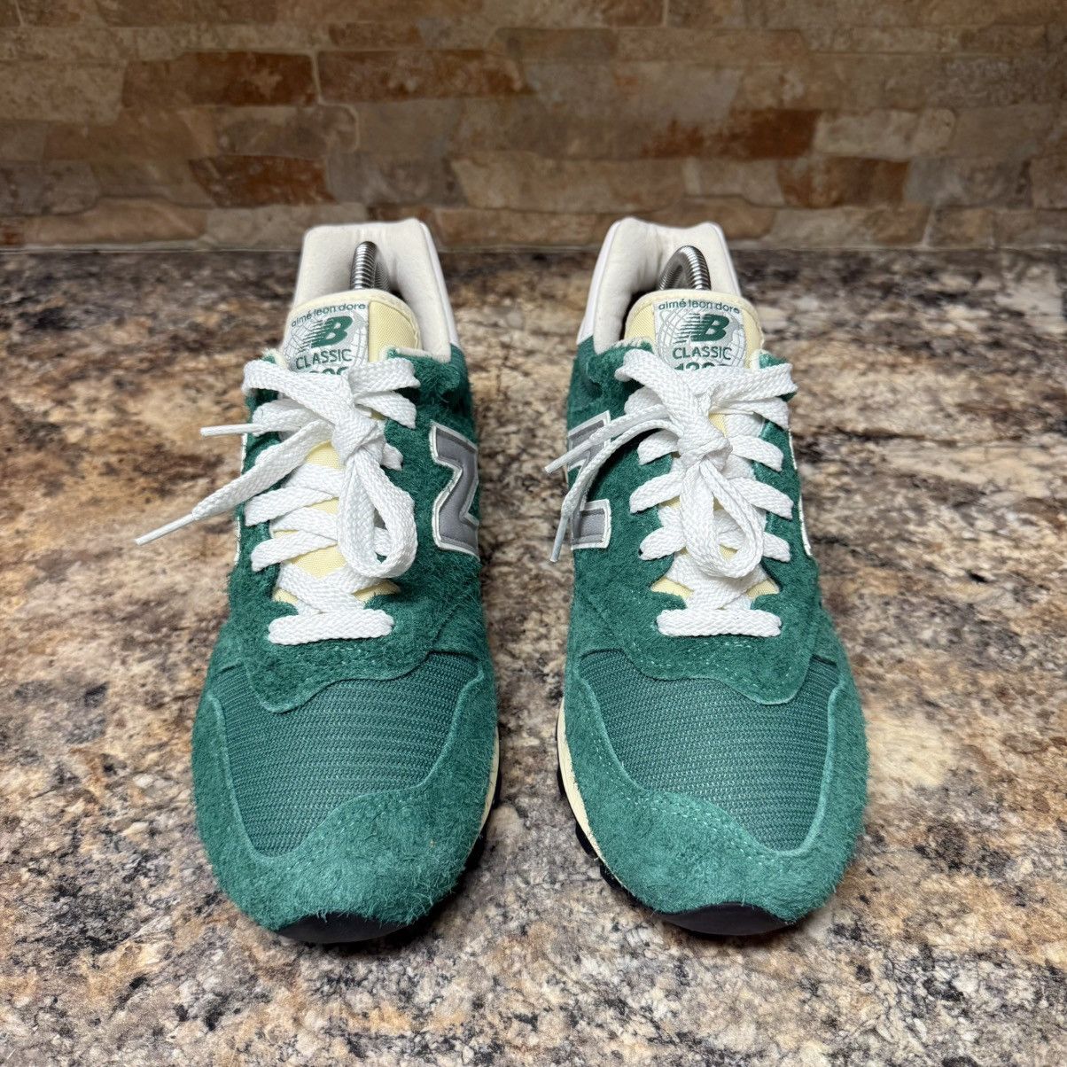 Aime Leon Dore × New Balance New Balance Aimé Leon Dore x 1300 Suede Green White Size 9.5 Size US 9.5 / EU 42-43 - 3 Thumbnail