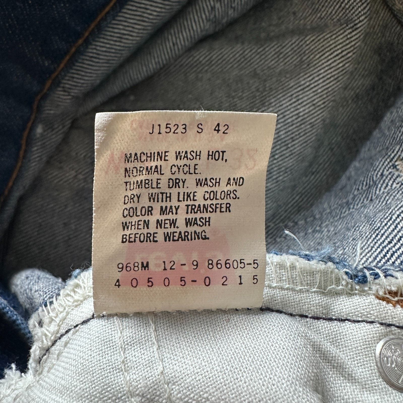 Levi's VTG Levi's Orange 505 Jeans Men 42 x 32 Blue Straight Leg Size US 42 / EU 58 - 8 Thumbnail