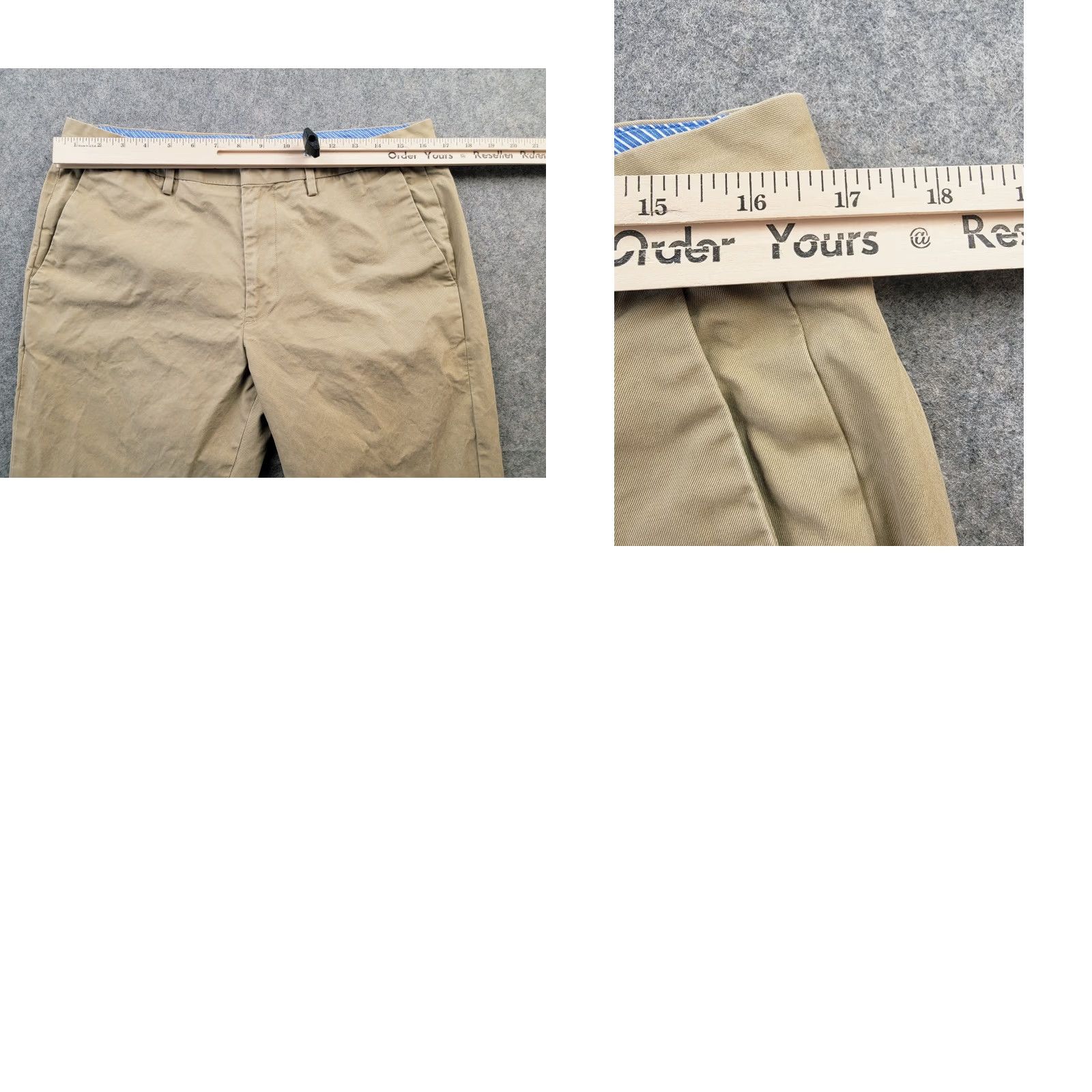 Bonobos Bonobos Pants Mens 34x30 Tan Tailored Fit Chino Straight Leg ID 34x30 Vintage No (34x28) Brown Pants Men Straight Leg Chino Homepage Size US 34 / EU 50 - 9 Thumbnail