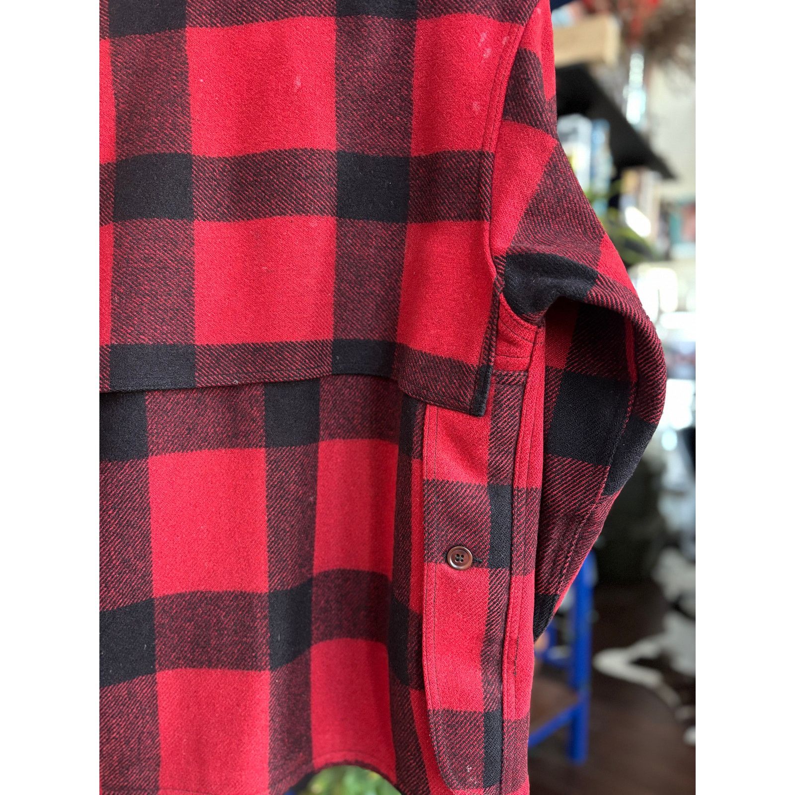 Vintage White Stag Red & Black Plaid Wool Cruiser Jacket Size L Size US L / EU 52-54 / 3 - 5 Thumbnail