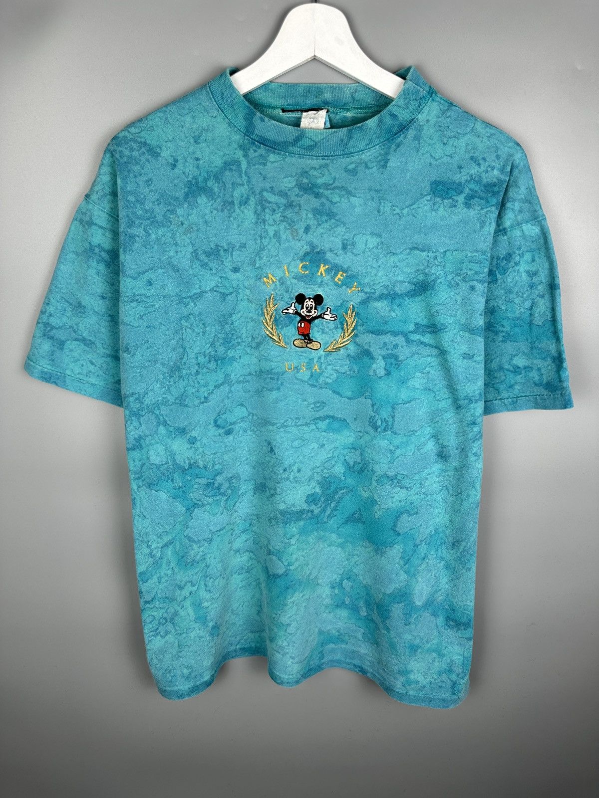 Vintage 90s Vintage Mickey Mouse Single Stitch Cartoon T Shirt USA Size US M / EU 48-50 / 2 - 1 Thumbnail