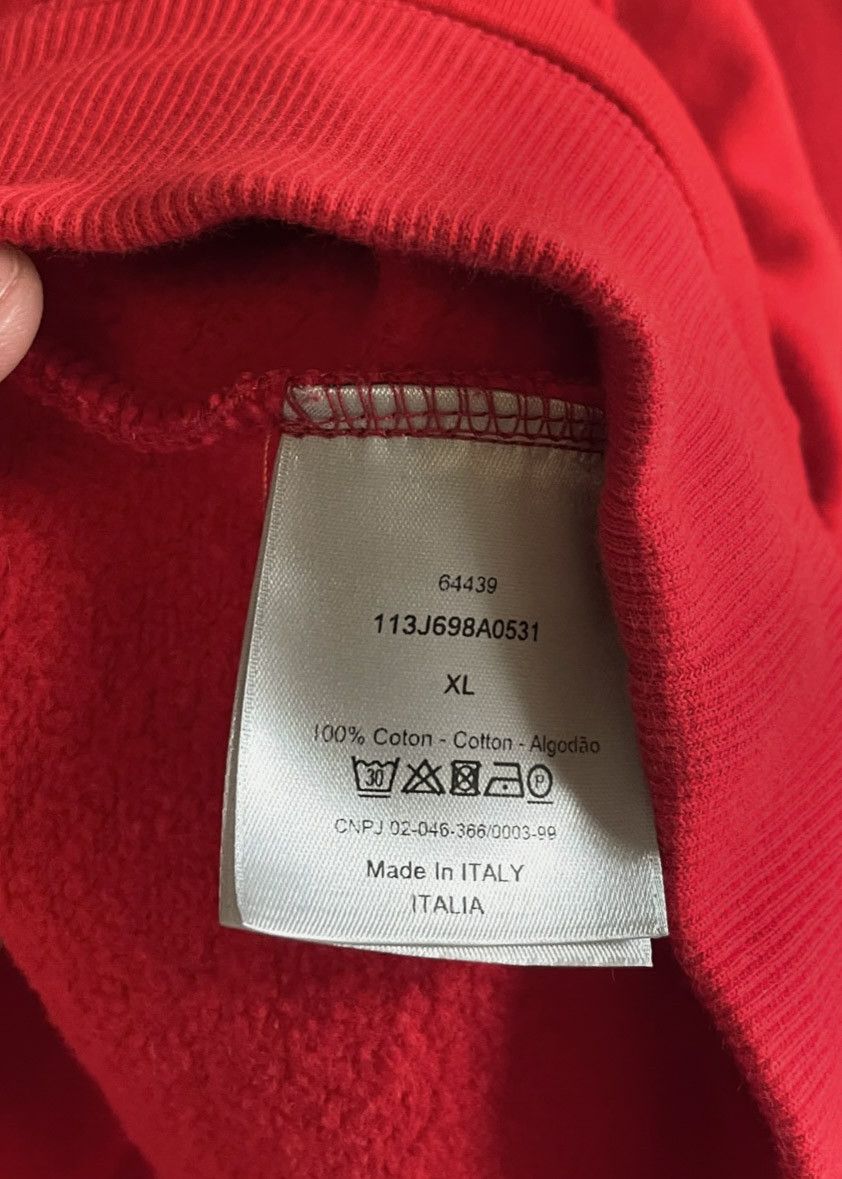 Dior Dior Red CD Icon Embroidered Hoodie Size US XL / EU 56 / 4 - 8 Thumbnail