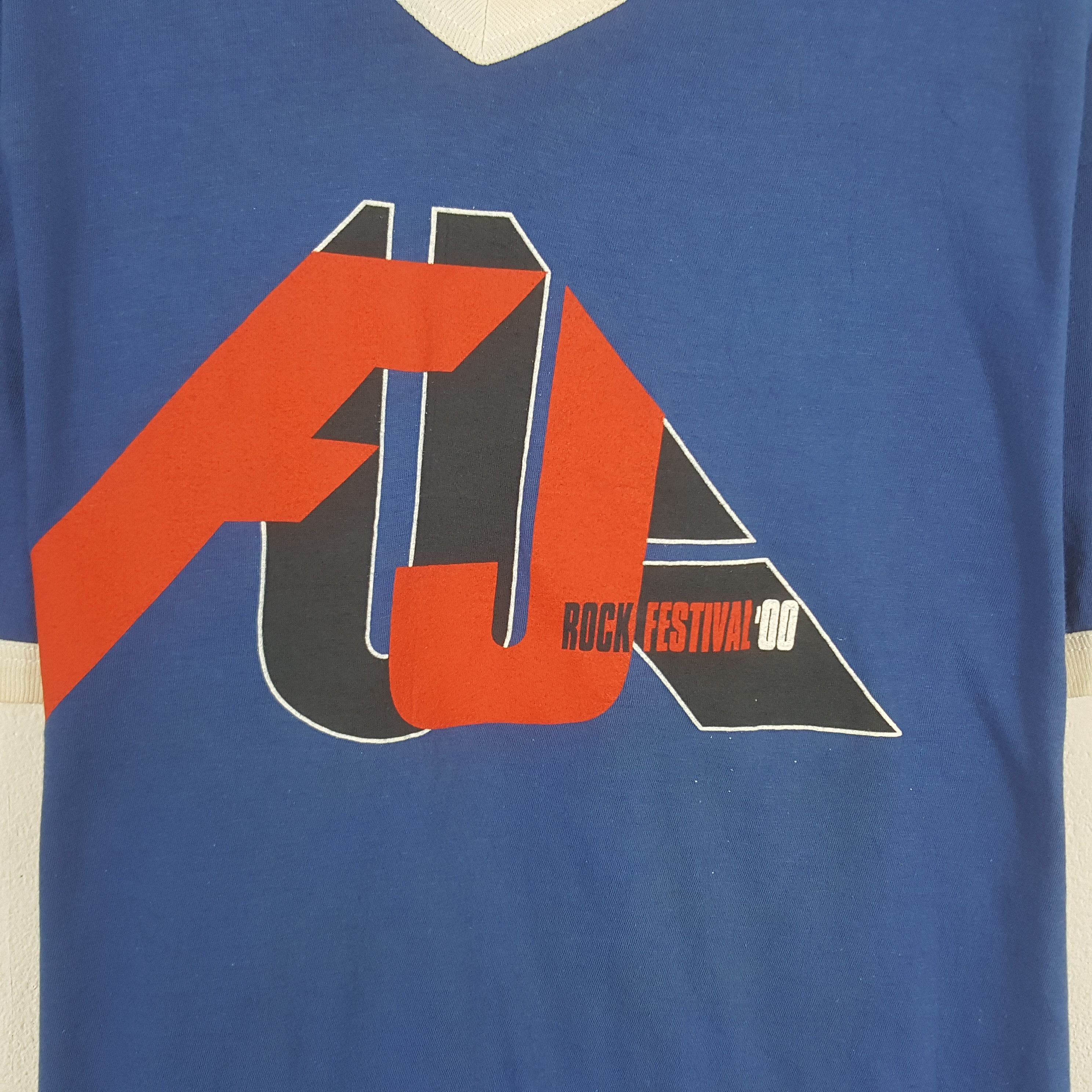 Band Tees × Vintage Vintage Rocks Festival10 Tshirt Size US XL / EU 56 / 4 - 2 Thumbnail