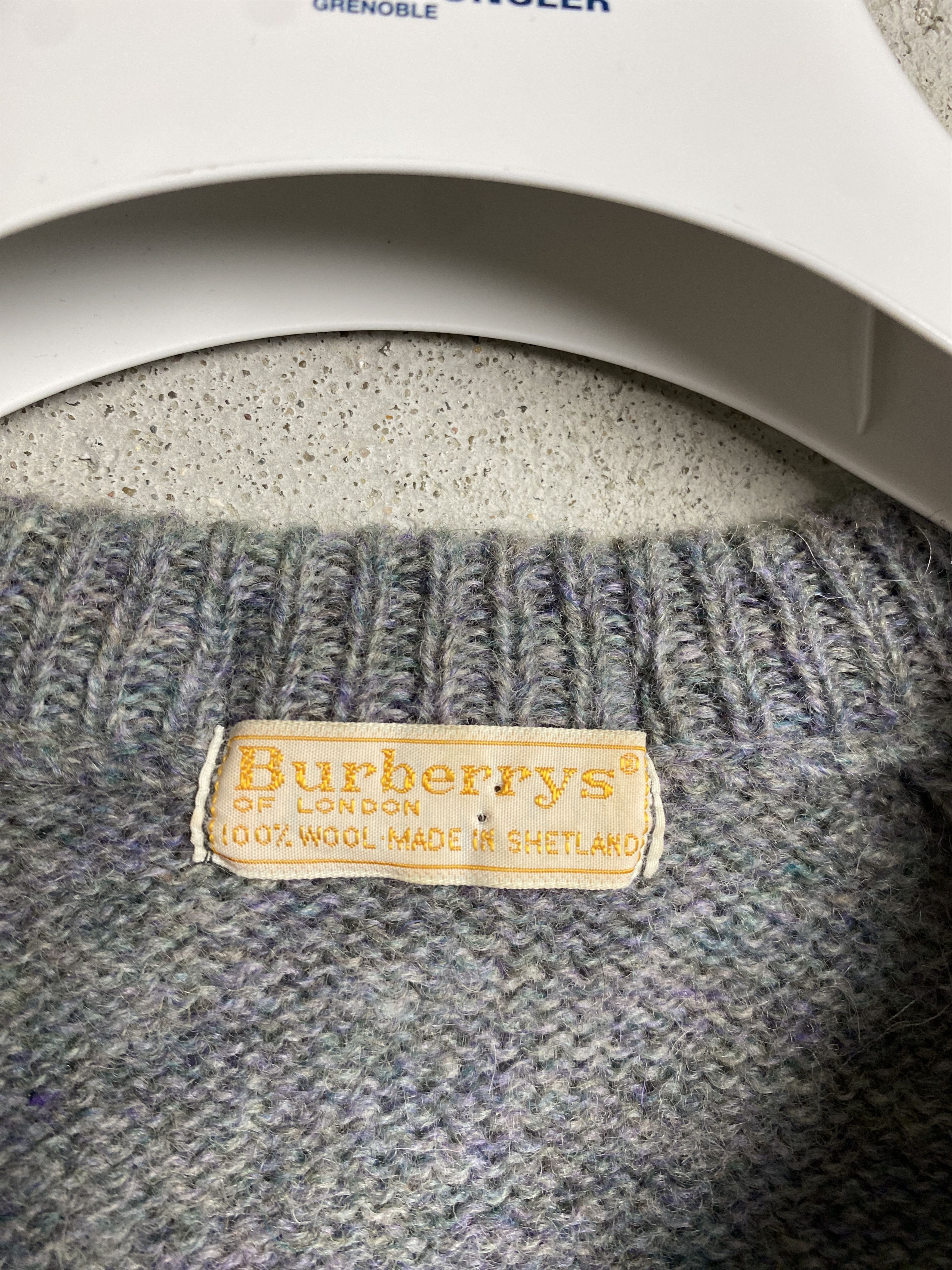 Burberry Burberrys vintage wool sweater knitwear Size XS / US 0-2 / IT 36-38 - 3 Thumbnail
