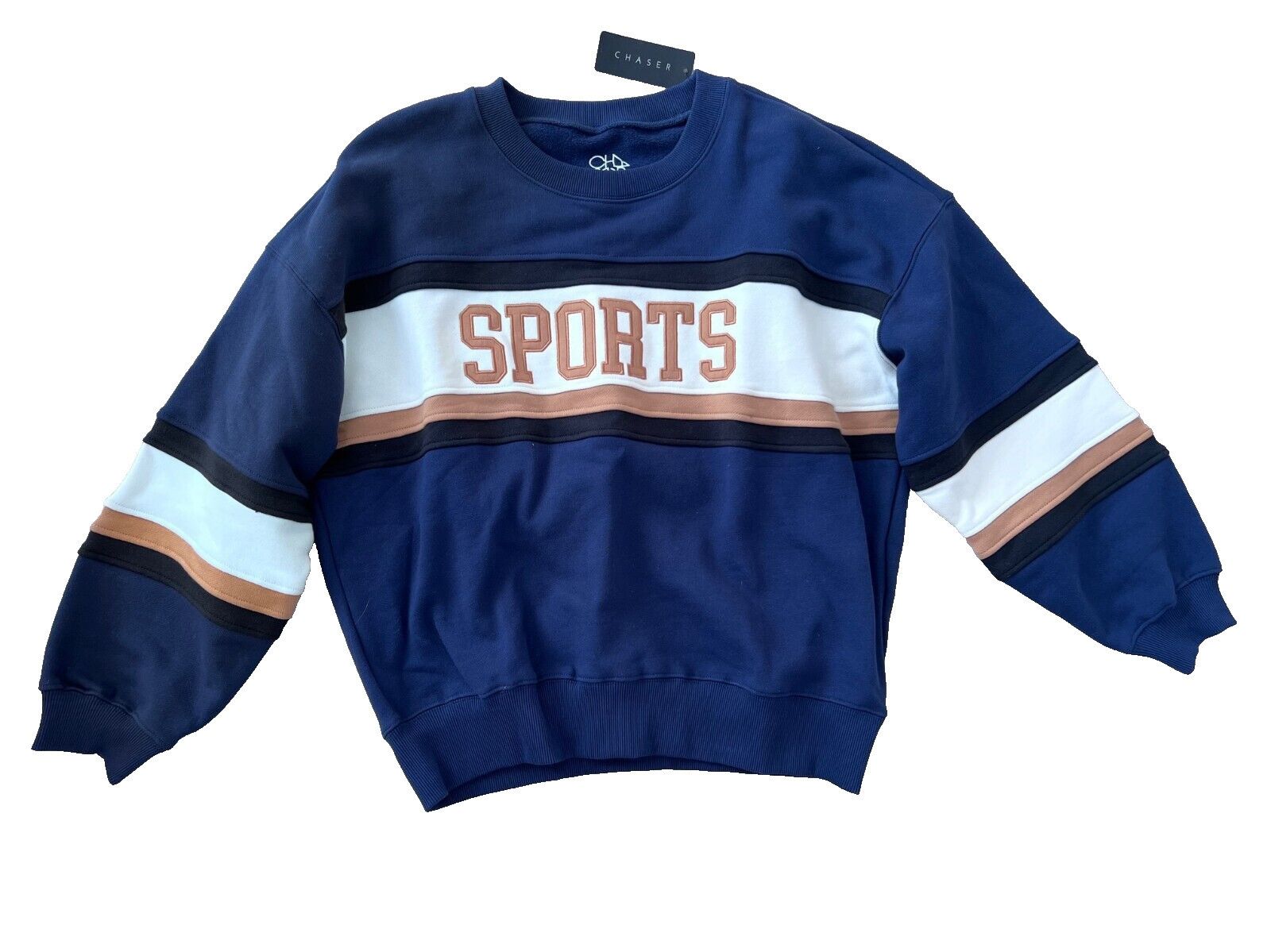 Chaser Brand Chaser Sports Sweatshirt Navy ( M ) Size M / US 6-8 / IT 42-44 - 4 Thumbnail