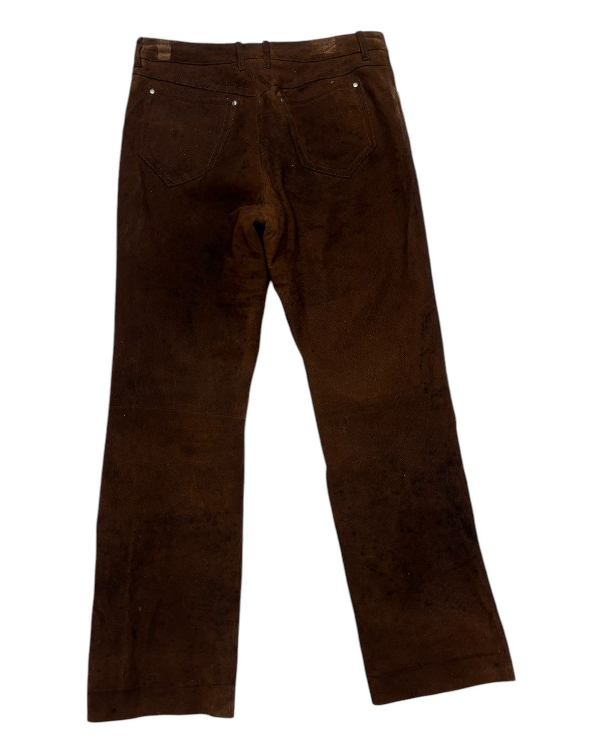 Genuine Leather Vintage Monsieur Nicole Cowhide Leather Pants Cowboy Size US 30 / EU 46 - 6 Thumbnail