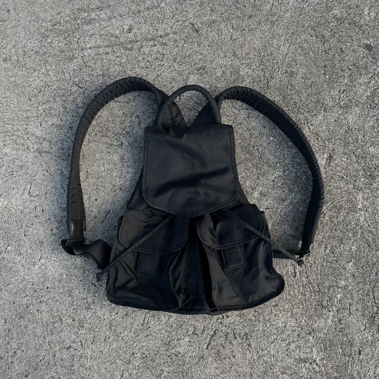 Yohji Yamamoto Yohji Yamamoto Y’Saccs + POUR HOMME Nylon Nylon Backpack Size ONE SIZE - 1 Thumbnail