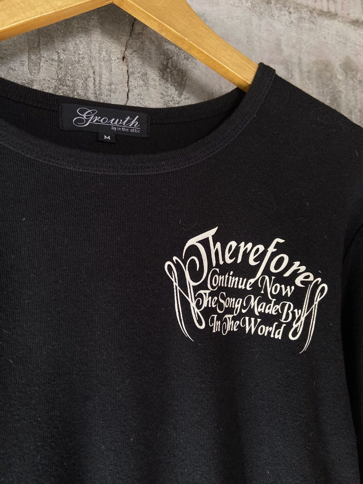 In The Attic GROWTH BY IN THE ATTIC SKULL POEM LONG SLEEVE Size US S / EU 44-46 / 1 - 7 Thumbnail