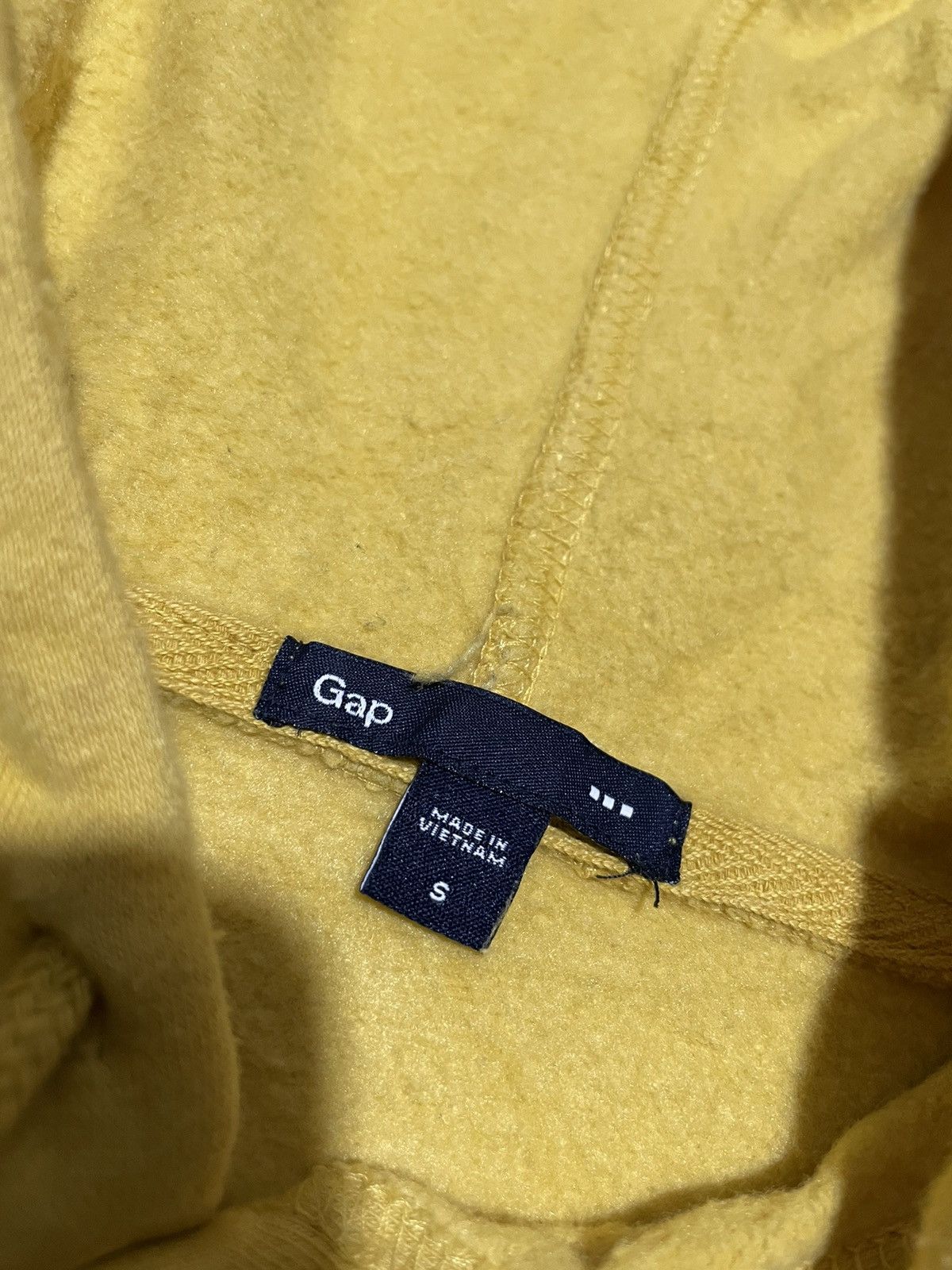 Gap × Japanese Brand RARE Item Gap Hoodie Yellow S to M fit L Size US S / EU 44-46 / 1 - 3 Thumbnail
