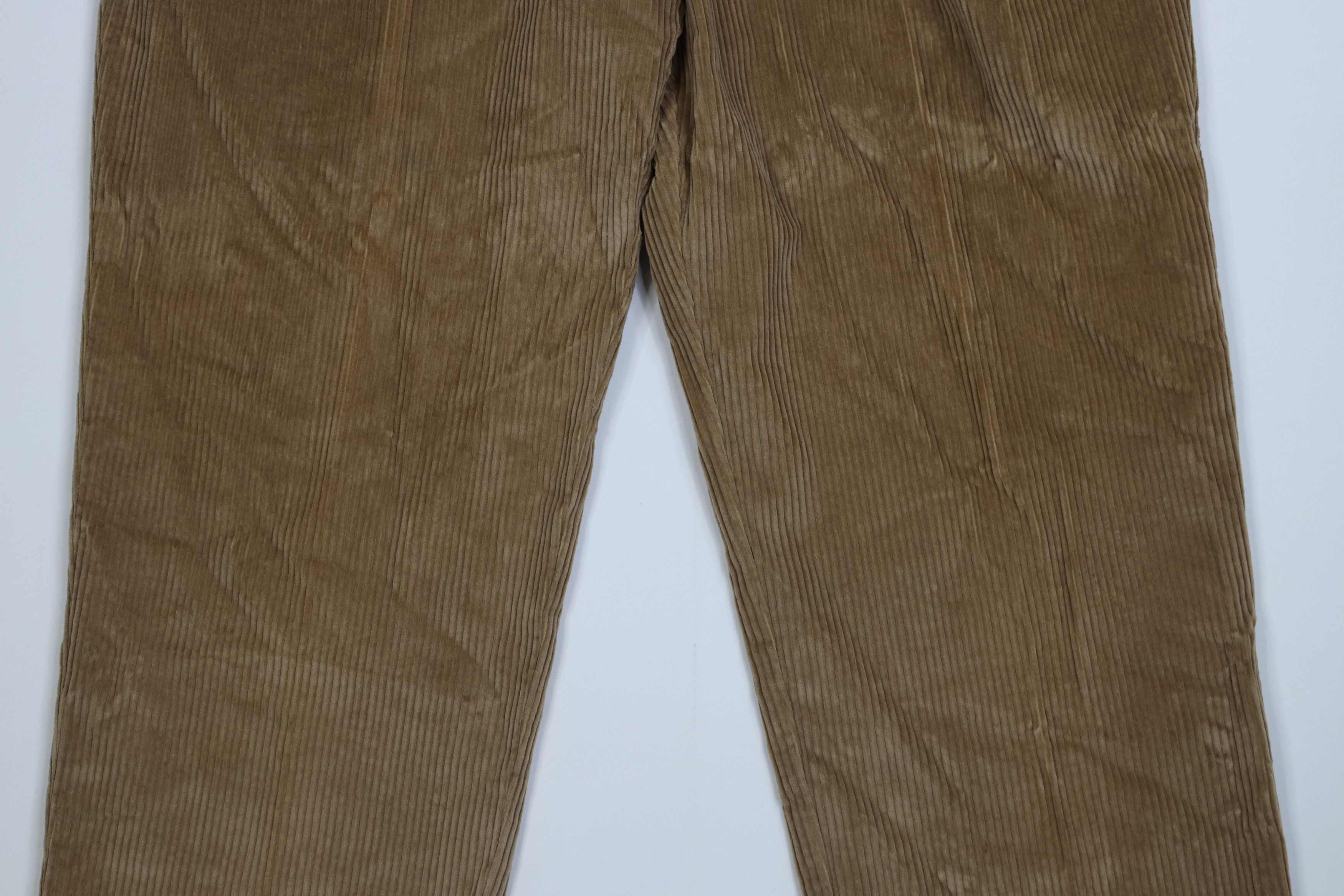 Vintage Vintage 90s Streetwear Relaxed Wide Leg Corduroy Chino Pants Size US 38 / EU 54 - 3 Thumbnail