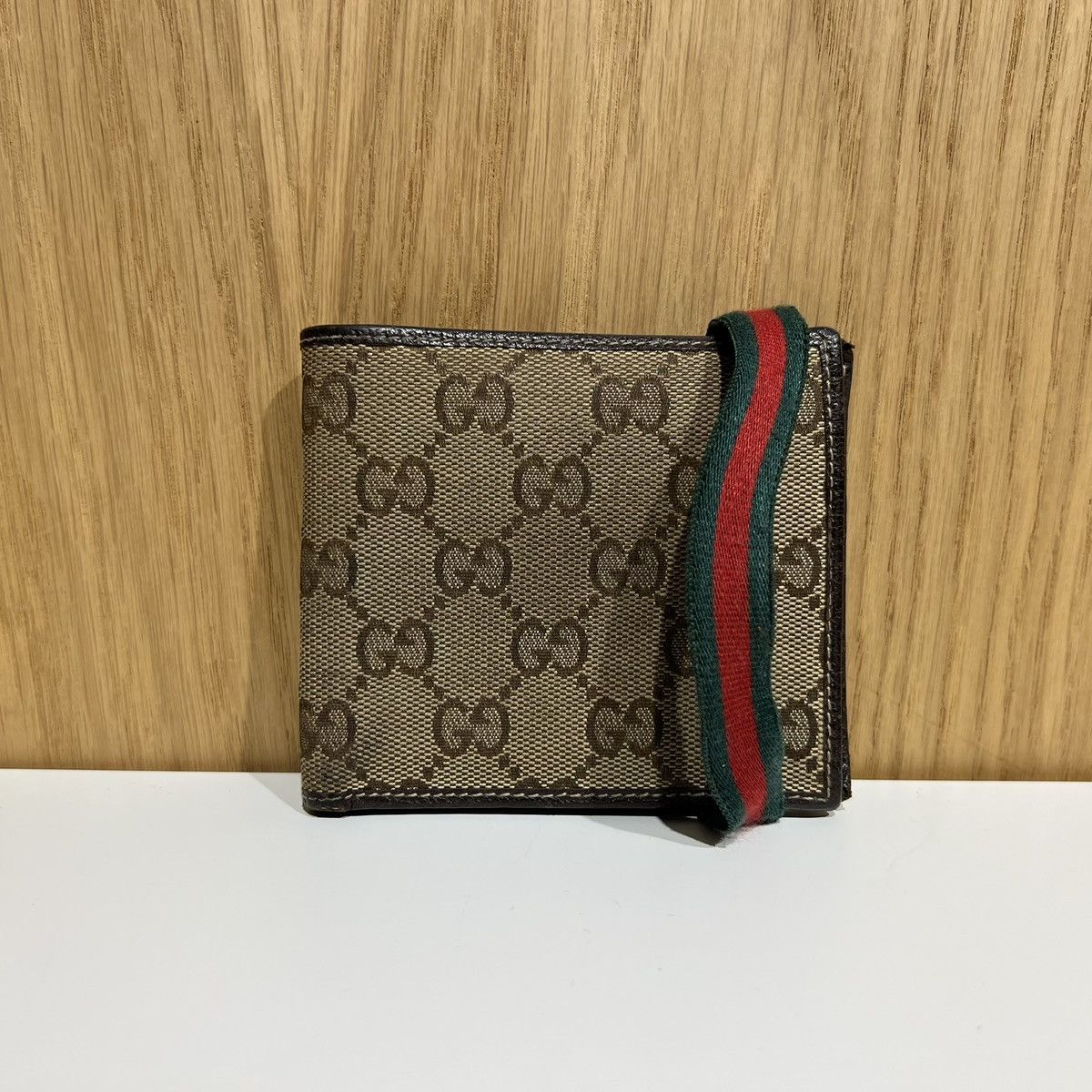 Gucci 🔹Gucci Bi-Fold Monogram Leather Wallet Size ONE SIZE - 1 Thumbnail