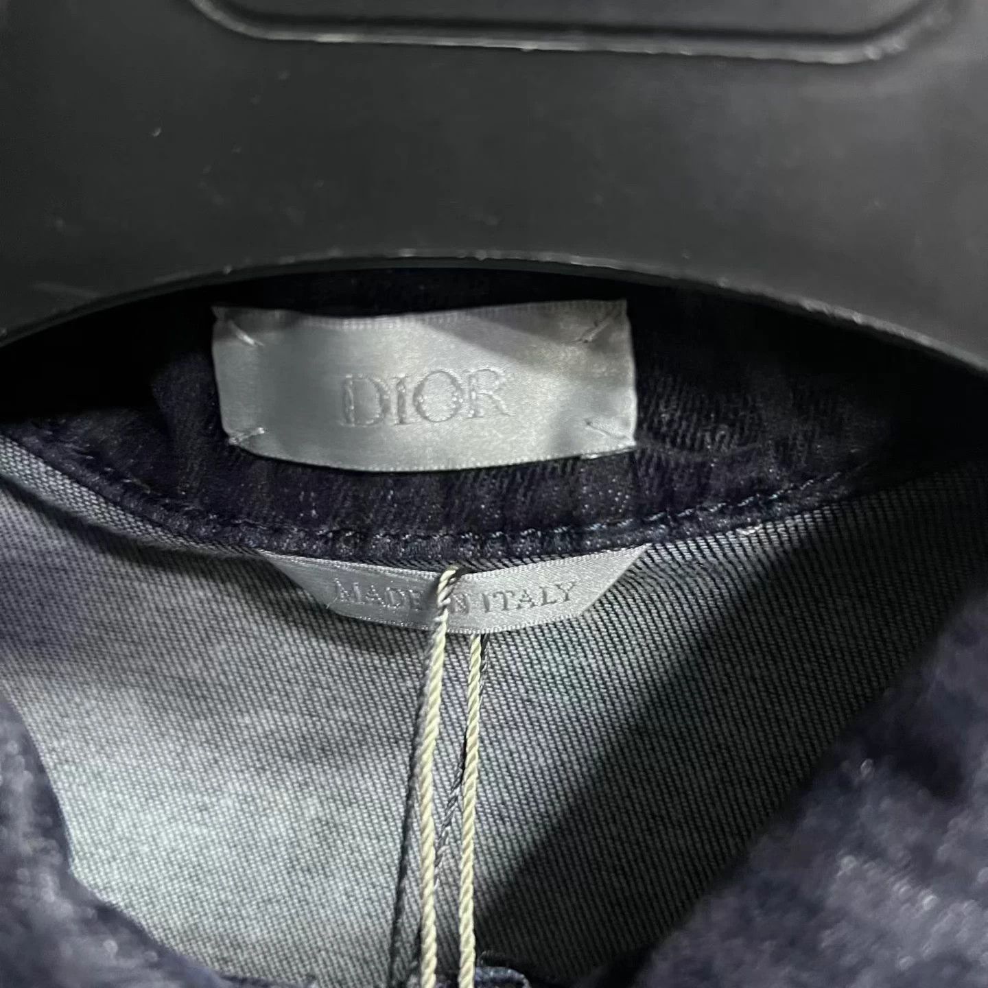 Dior Dior Blue Logo Twill Collared Long-Sleeve Shirt Size US S / EU 44-46 / 1 - 3 Thumbnail