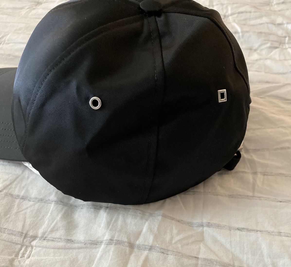 Jacquemus JACQUEMUS La Casquette Ovalie Black Cap Size ONE SIZE - 5 Thumbnail