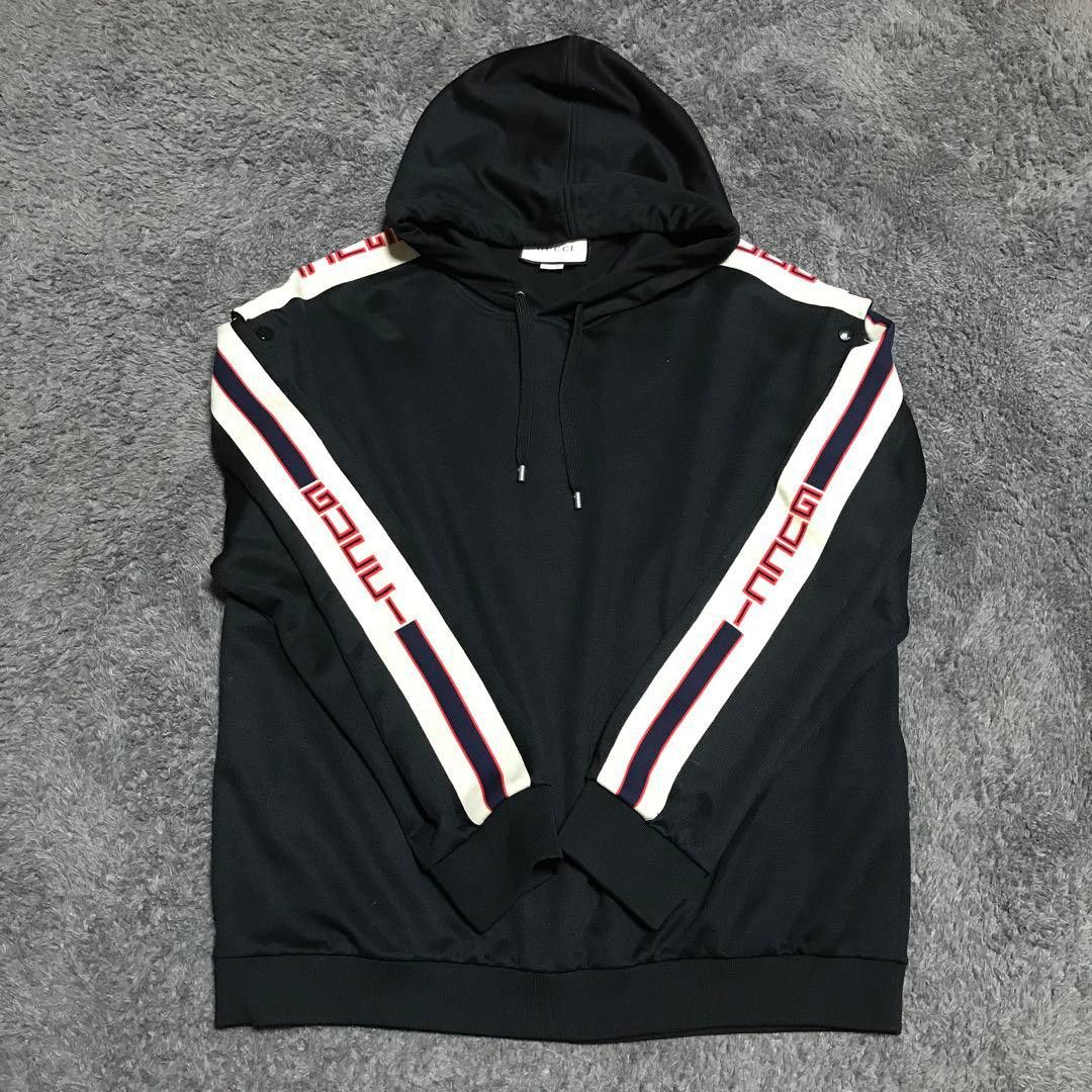 Gucci Gucci 2-Way Tech Hoodie Parka - Black, XL(LL) Size US XL / EU 56 / 4 - 1 Thumbnail