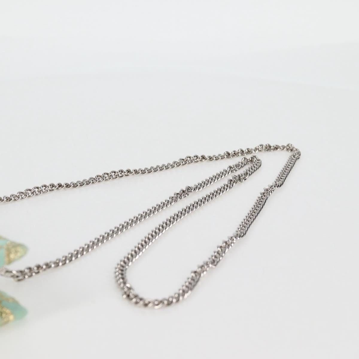 Miu Miu Miu Miu Cotton Chain Shoulder Bag Light Blue Size ONE SIZE - 16 Thumbnail