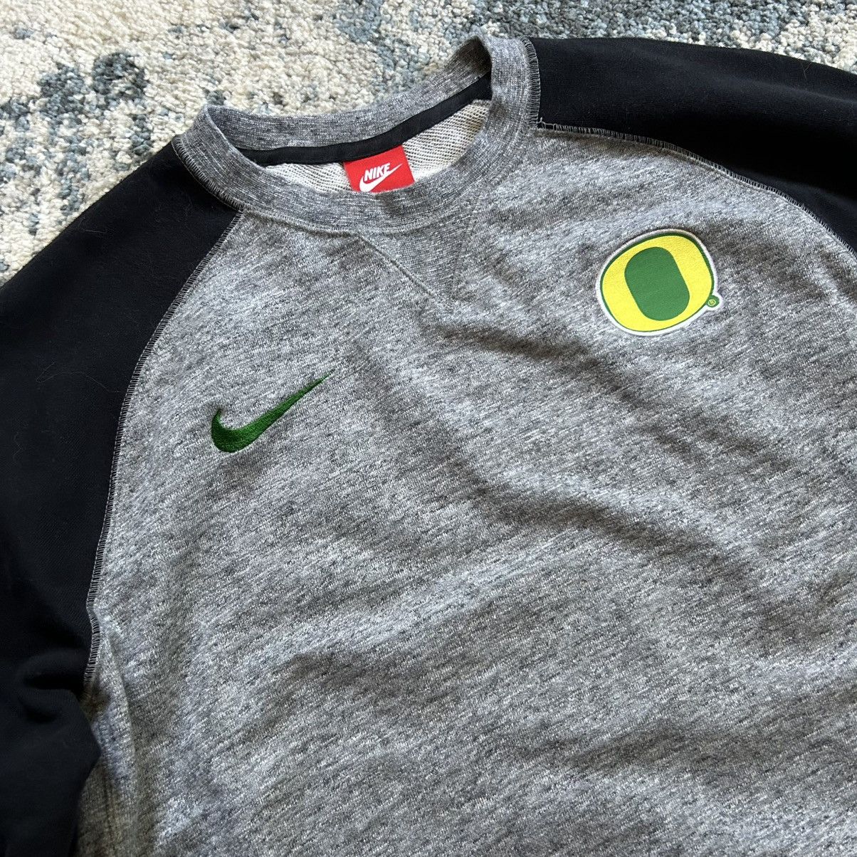 NCAA 2017 PREPPY MARLED RAGLAN OREGON DUCKS CREWNECK BOXY CROPPED Size US XL / EU 56 / 4 - 3 Thumbnail