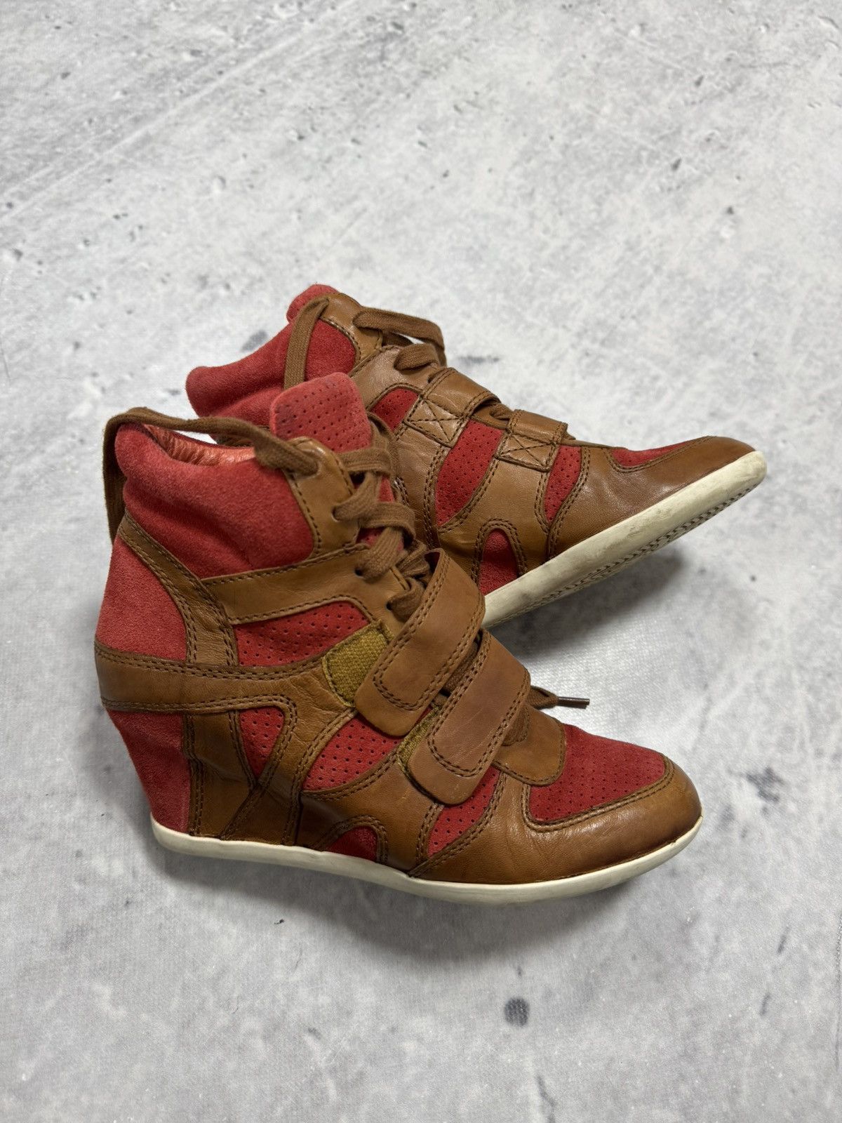 Isabel Marant Cute ASH Isabel Marant Style Bekett Wedge Sneakers Shoes Size US 8 / IT 38 - 2 Thumbnail