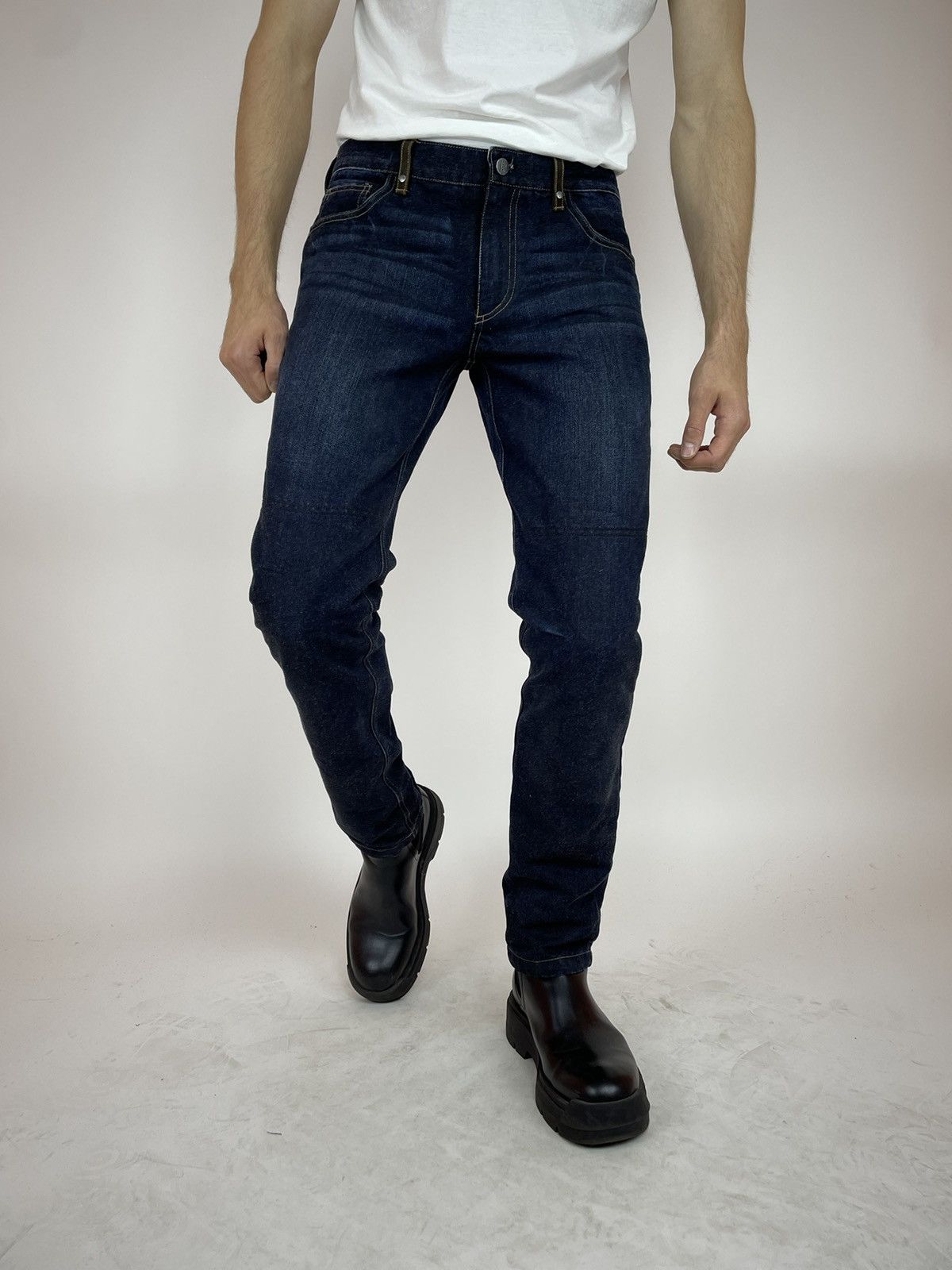 Other VANUCCI MOTORCYCLE JEANS With knee protection Men’s 30/32 Size US 30 / EU 46 - 3 Thumbnail