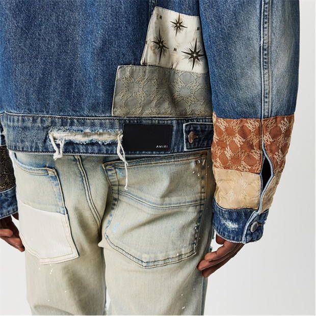 Amiri AMIRI Airpatch Trucker Jacket Size US L / EU 52-54 / 3 - 5 Thumbnail
