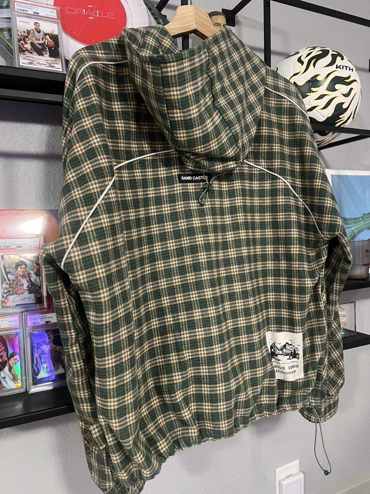SAND Sandcastle Atelier Green Plaid Jacket M Size US M / EU 48-50 / 2 - 5 Thumbnail