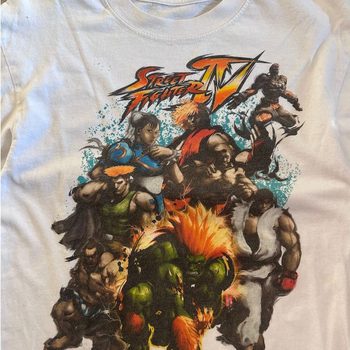 Other 90s Vintage Street Fighter IV White T Shirt Size M Size US M / EU 48-50 / 2 - 2 Thumbnail