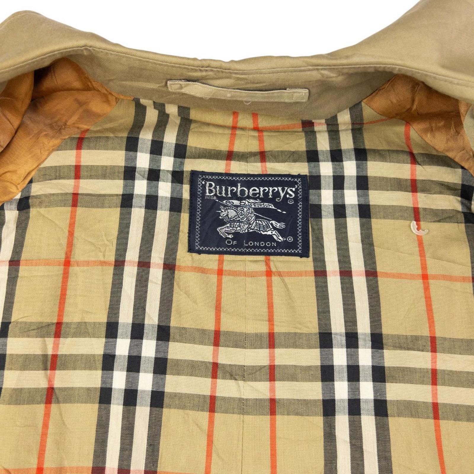 Burberry Vintage Burberry Nova Check Lined Belted Trench Coat Size XL Size US XL / EU 56 / 4 - 4 Thumbnail