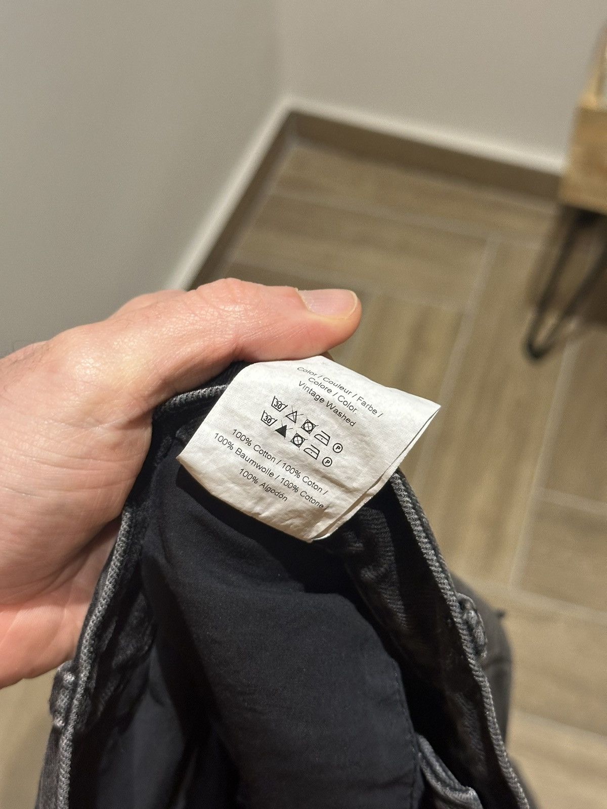 Ojardorf Ojardorf Black Cargo Denim Size US 30 / EU 46 - 8 Thumbnail